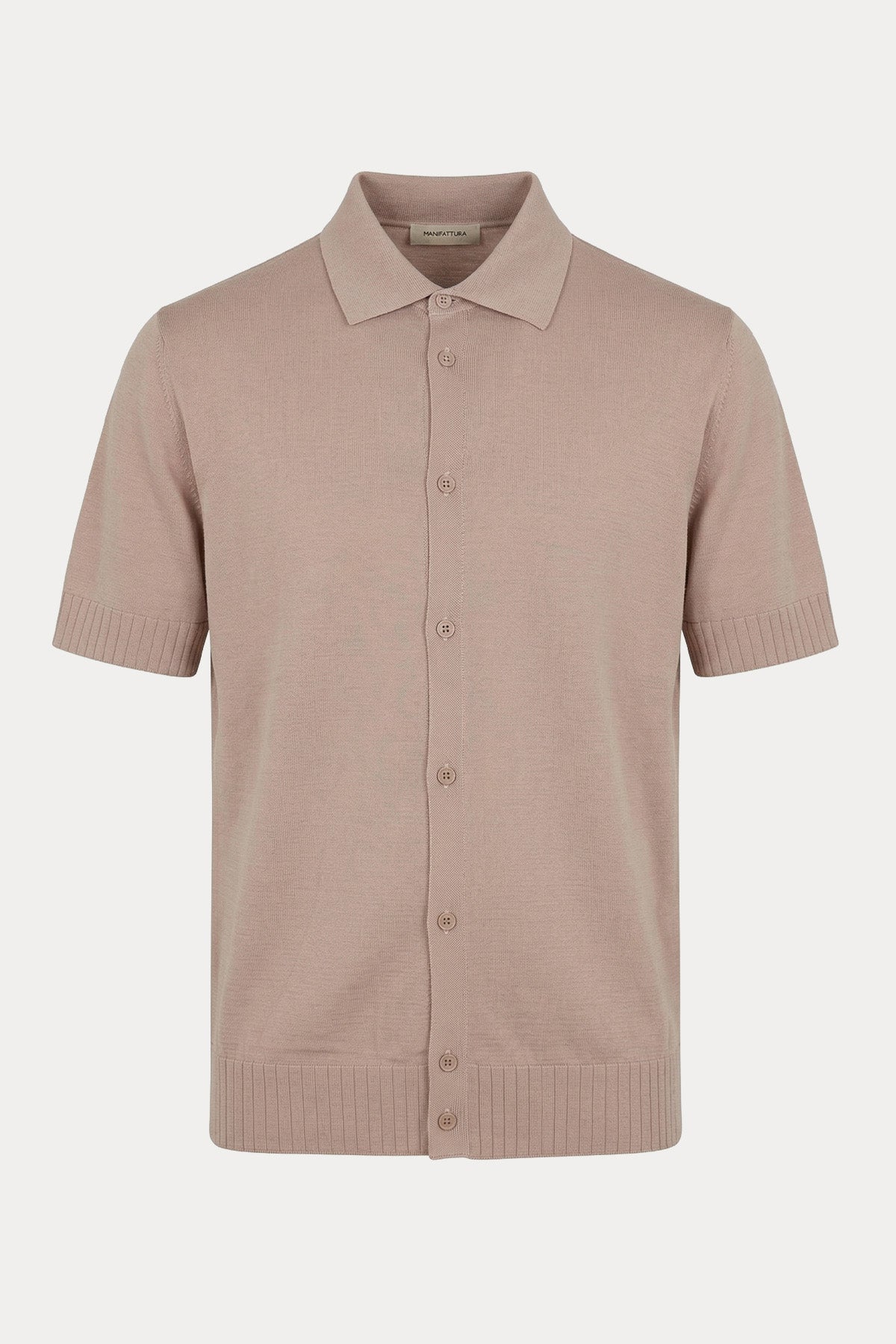 Manifattura Regular Fit Örgü Triko Gömlek