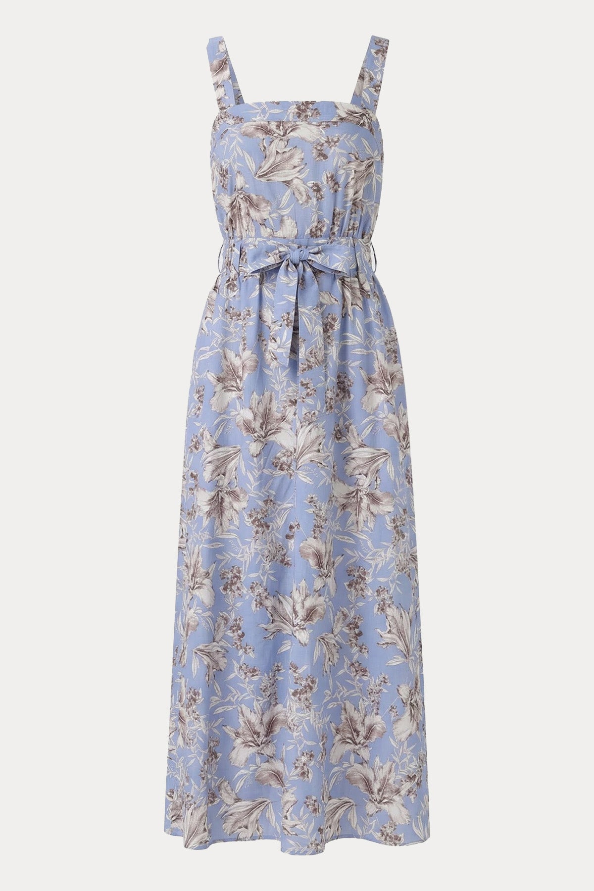 Liu Jo Relaxed Fit Kemerli Maxi Elbise-Elbise-Libas