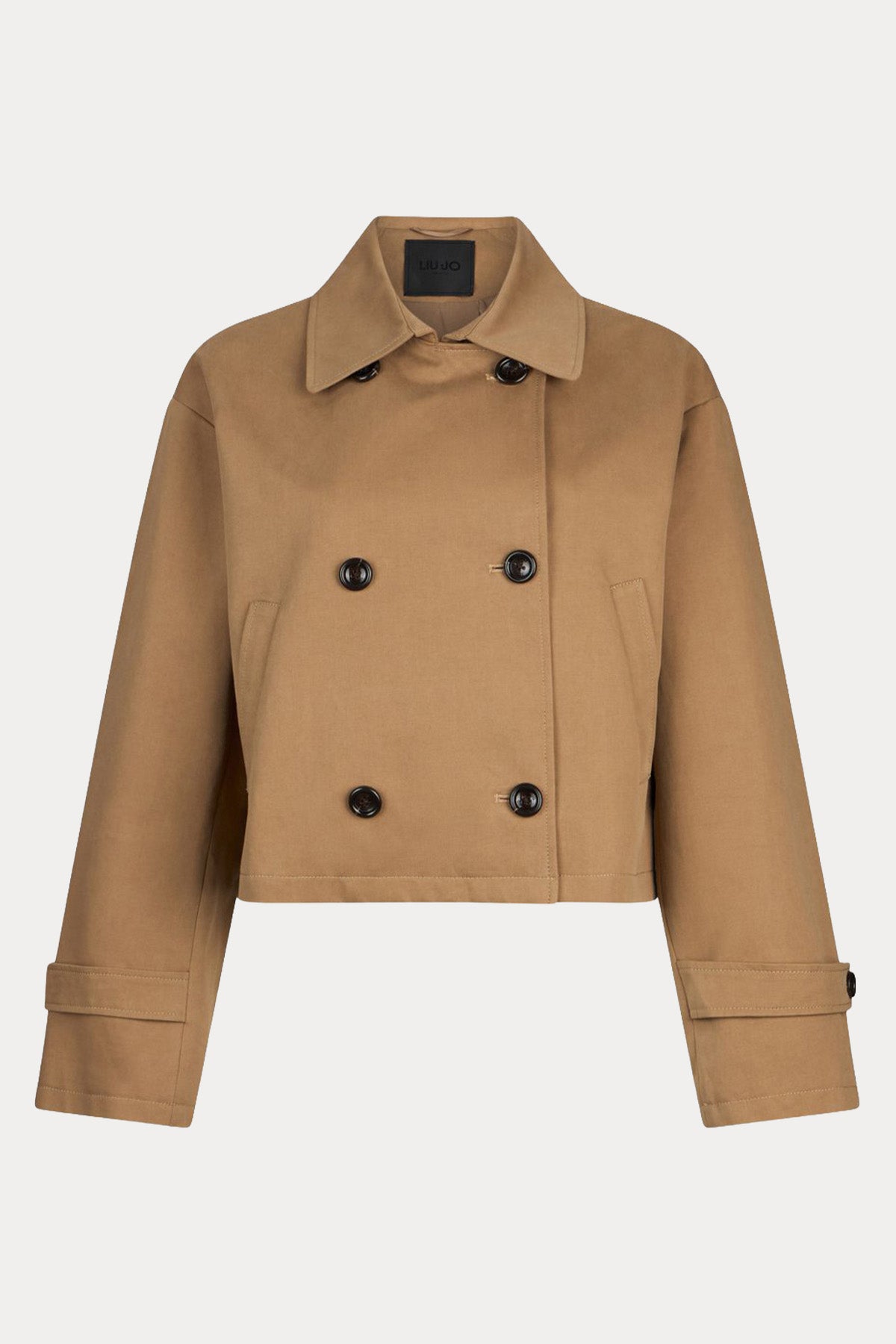 Liu Jo Comfort Fit Kruvaze Crop Trençkot