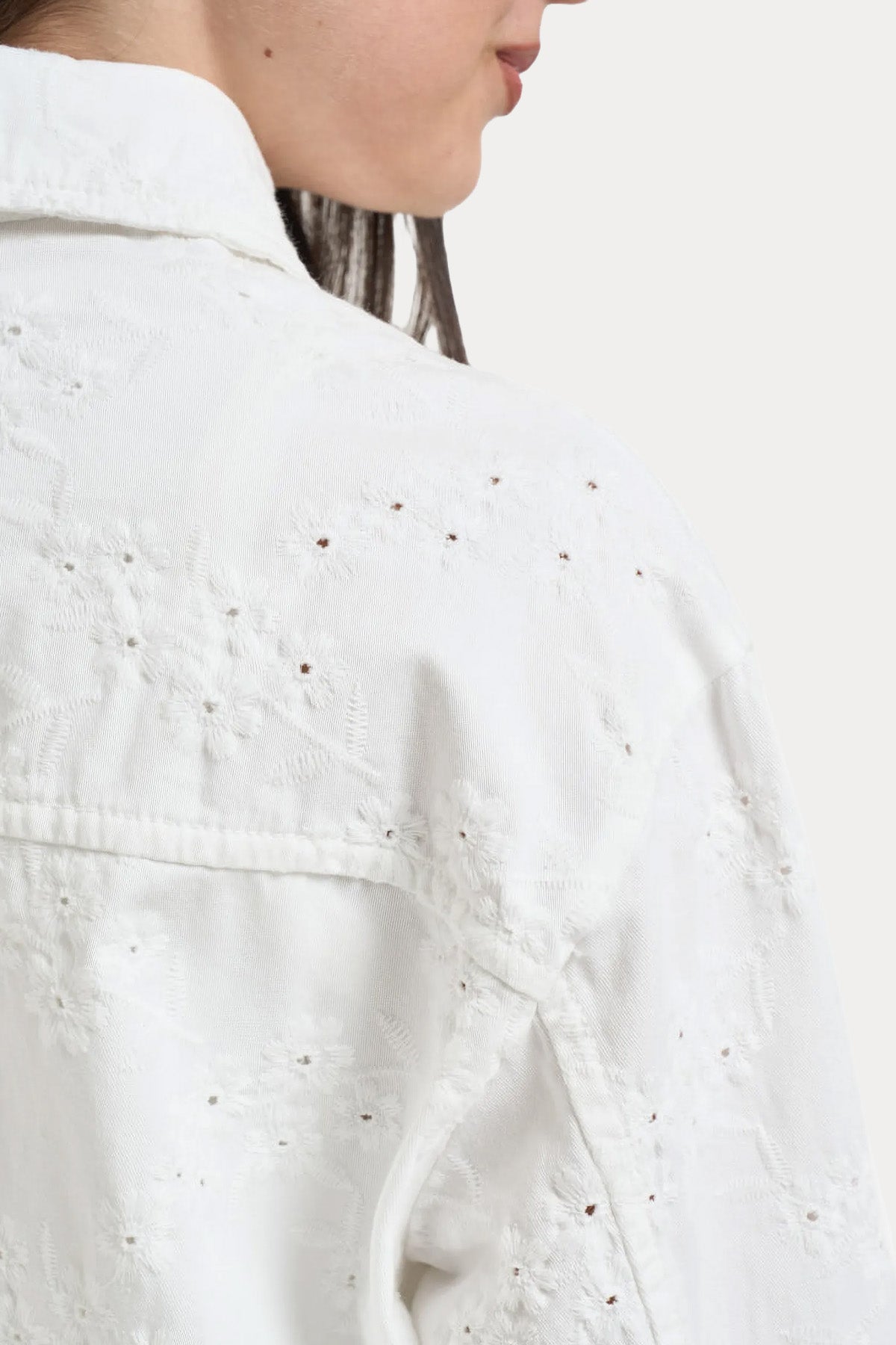 Liu Jo Relaxed Fit Nakış Desenli Gömlek Ceket