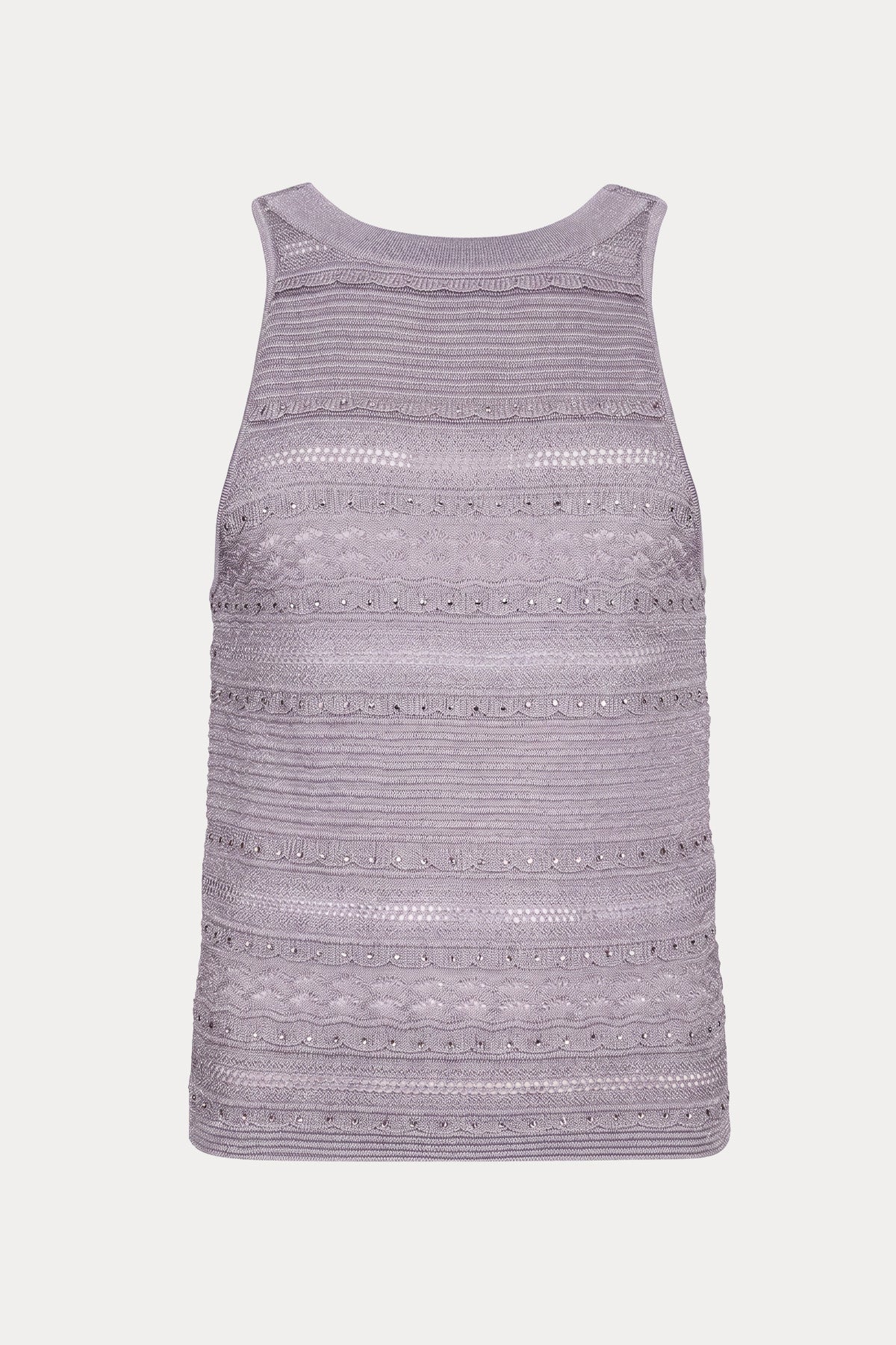 Liu Jo Slim Fit Halter Yaka Örgü Bluz