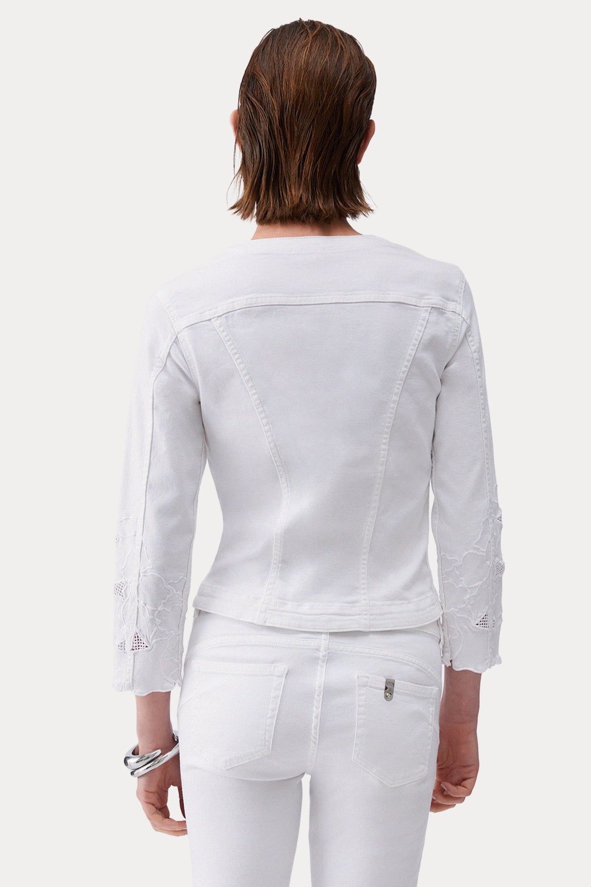 Liu Jo Slim Fit Nakış Detaylı Ceket-Ceket-Libas