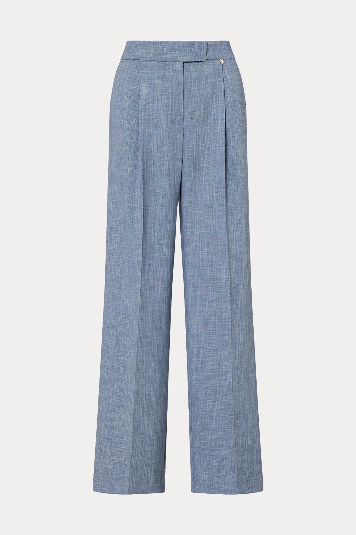 Liu Jo Relaxed Fit Yüksek Bel Tek Pileli Pantolon