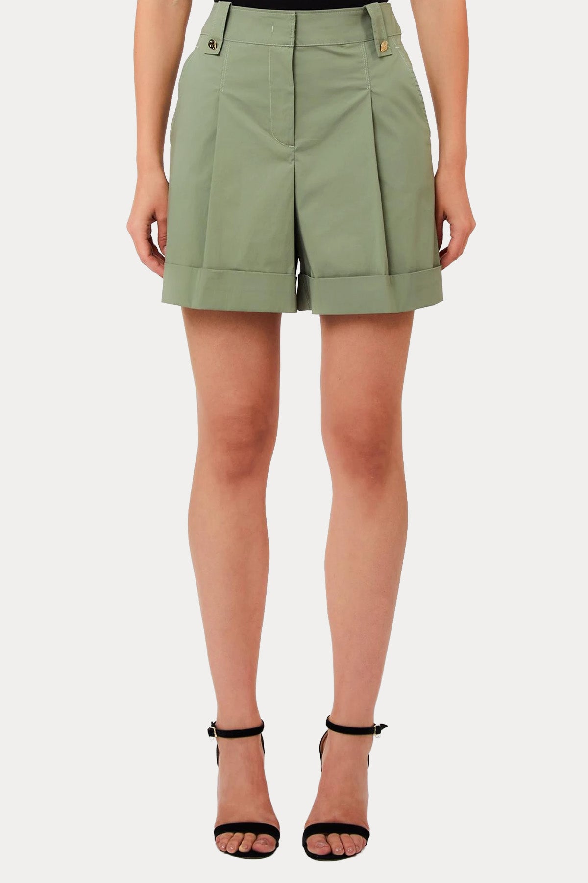 Liu Jo Relaxed Fit Yüksek Belli Şort