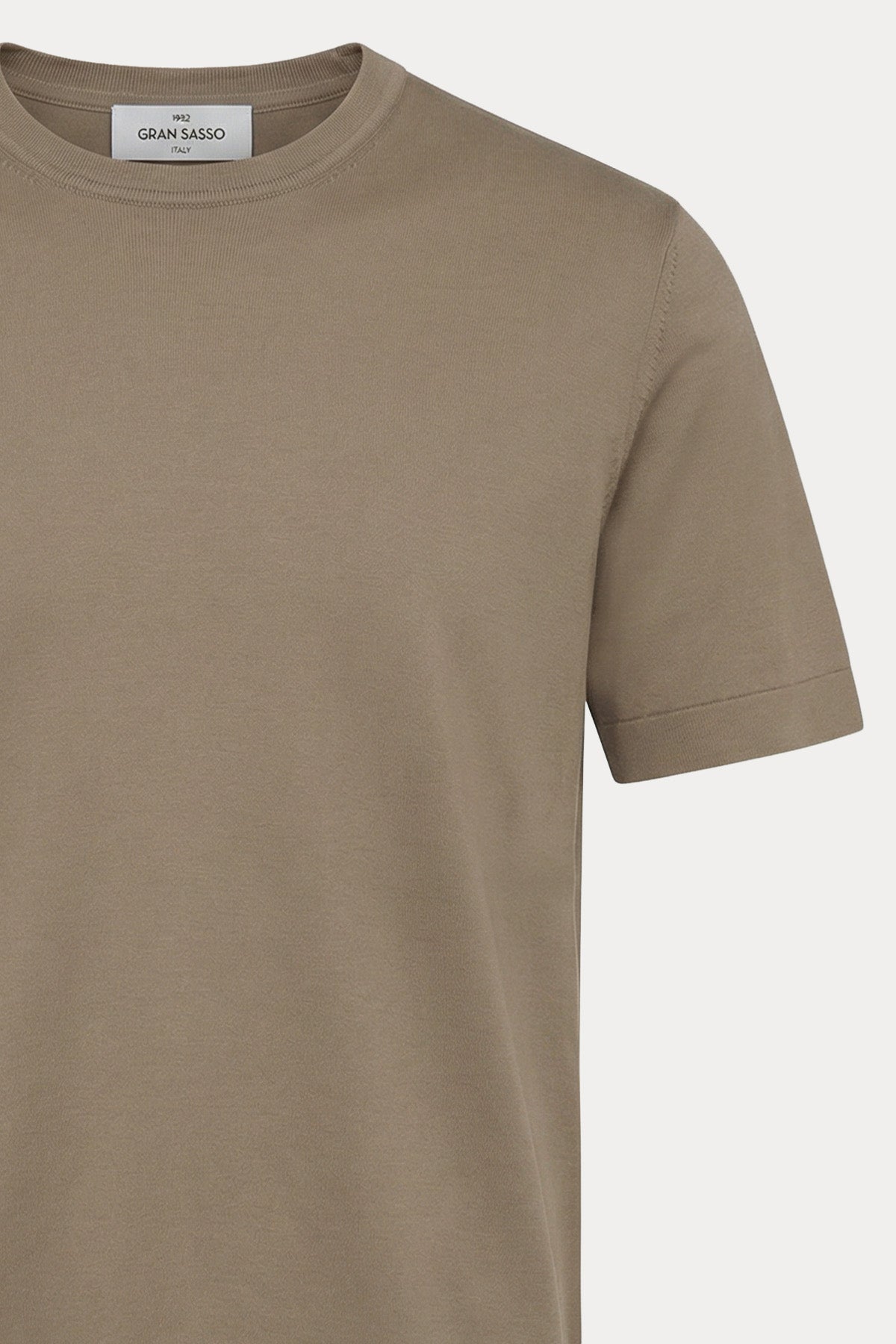 Gran Sasso Regular Fit Yuvarlak Yaka T-shirt