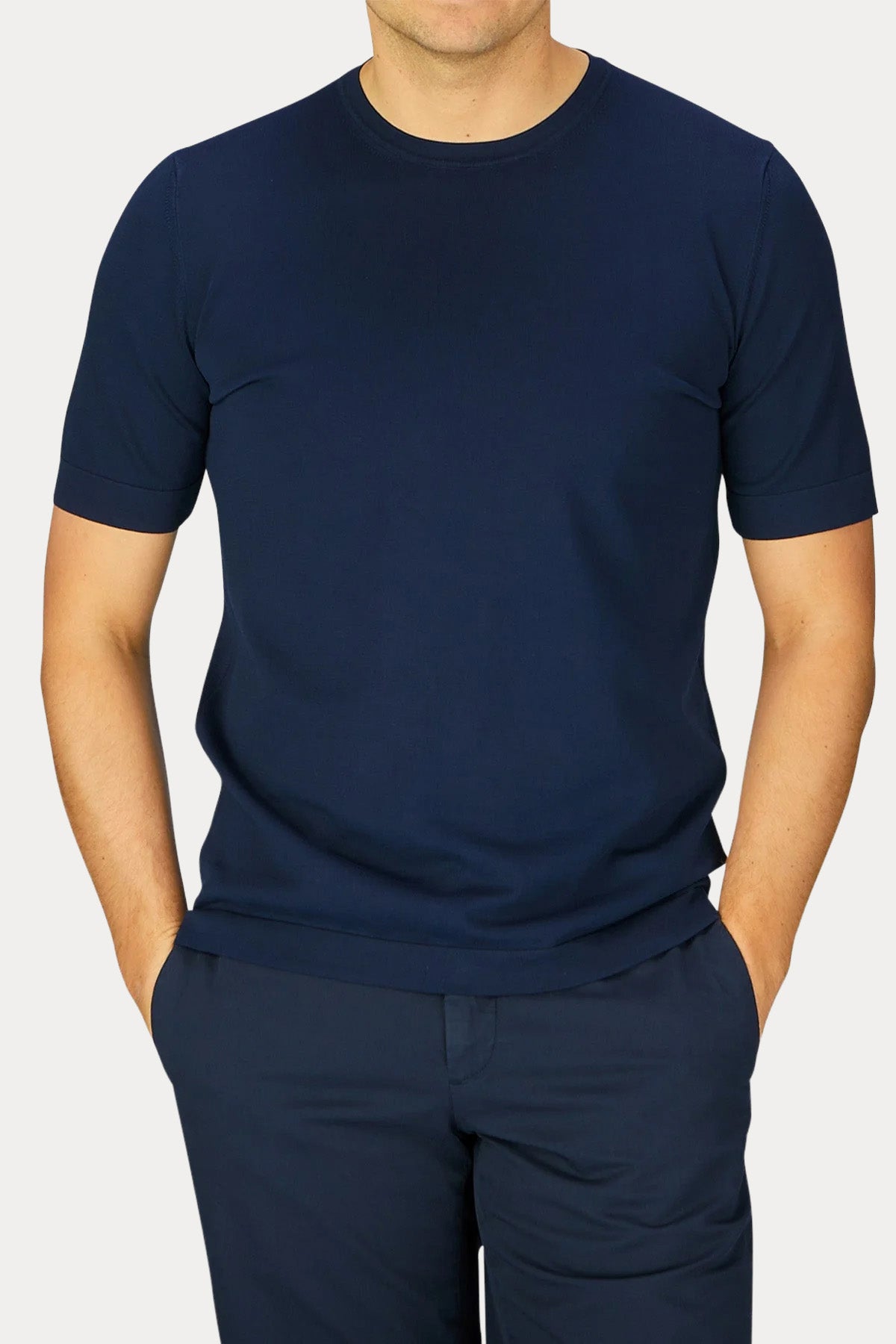 Gran Sasso Regular Fit Yuvarlak Yaka T-shirt