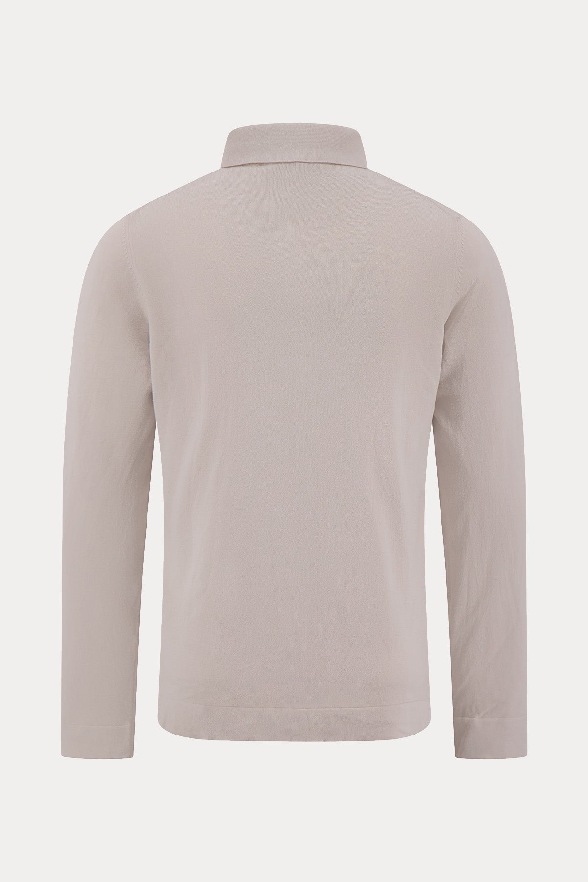 Gran Sasso Regular Fit İnce Örgü Polo Yaka Triko Ceket-Ceket-Libas