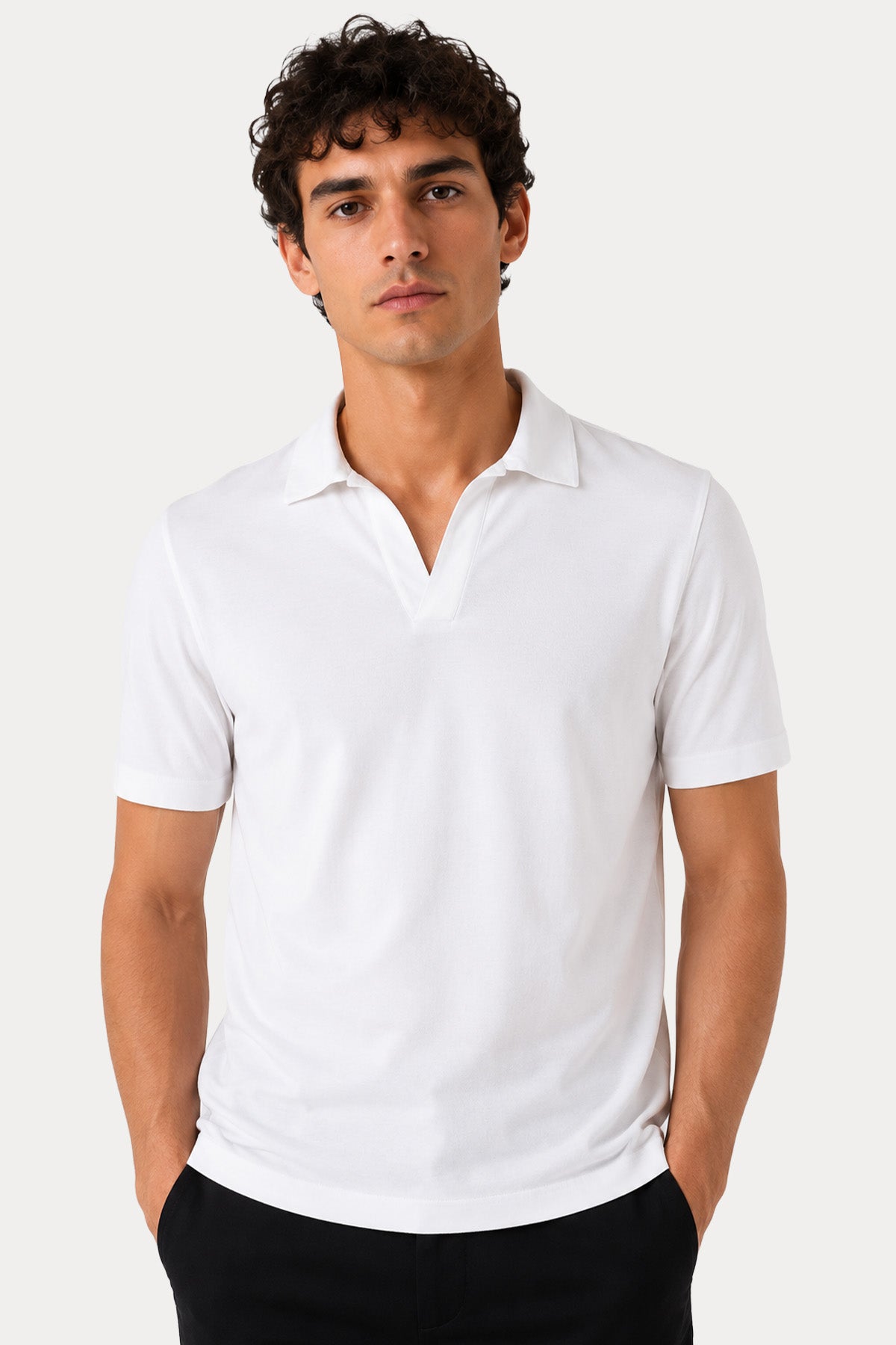 Gran Sasso Regular Fit Polo Yaka T-shirt