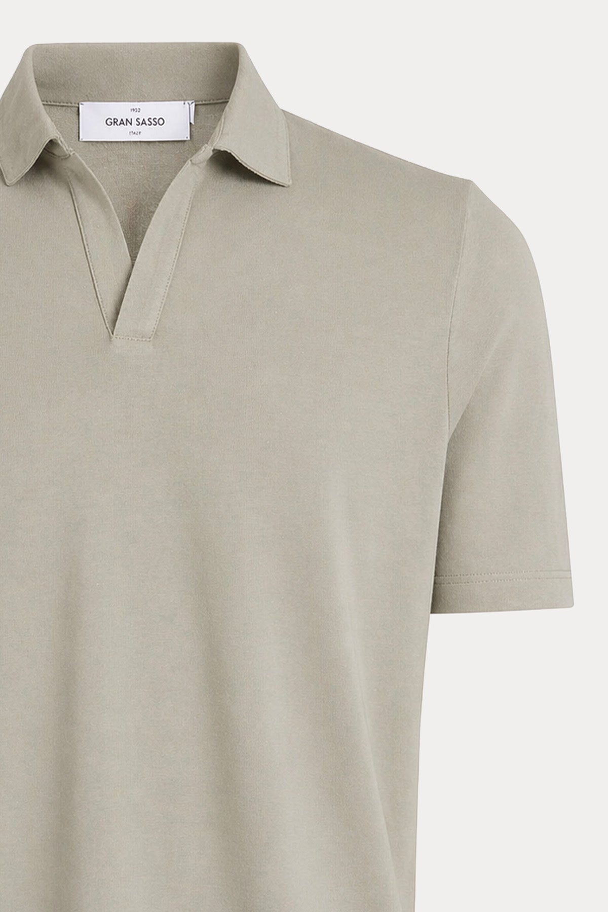 Gran Sasso Regular Fit Polo Yaka T-shirt-T-shirt-Libas