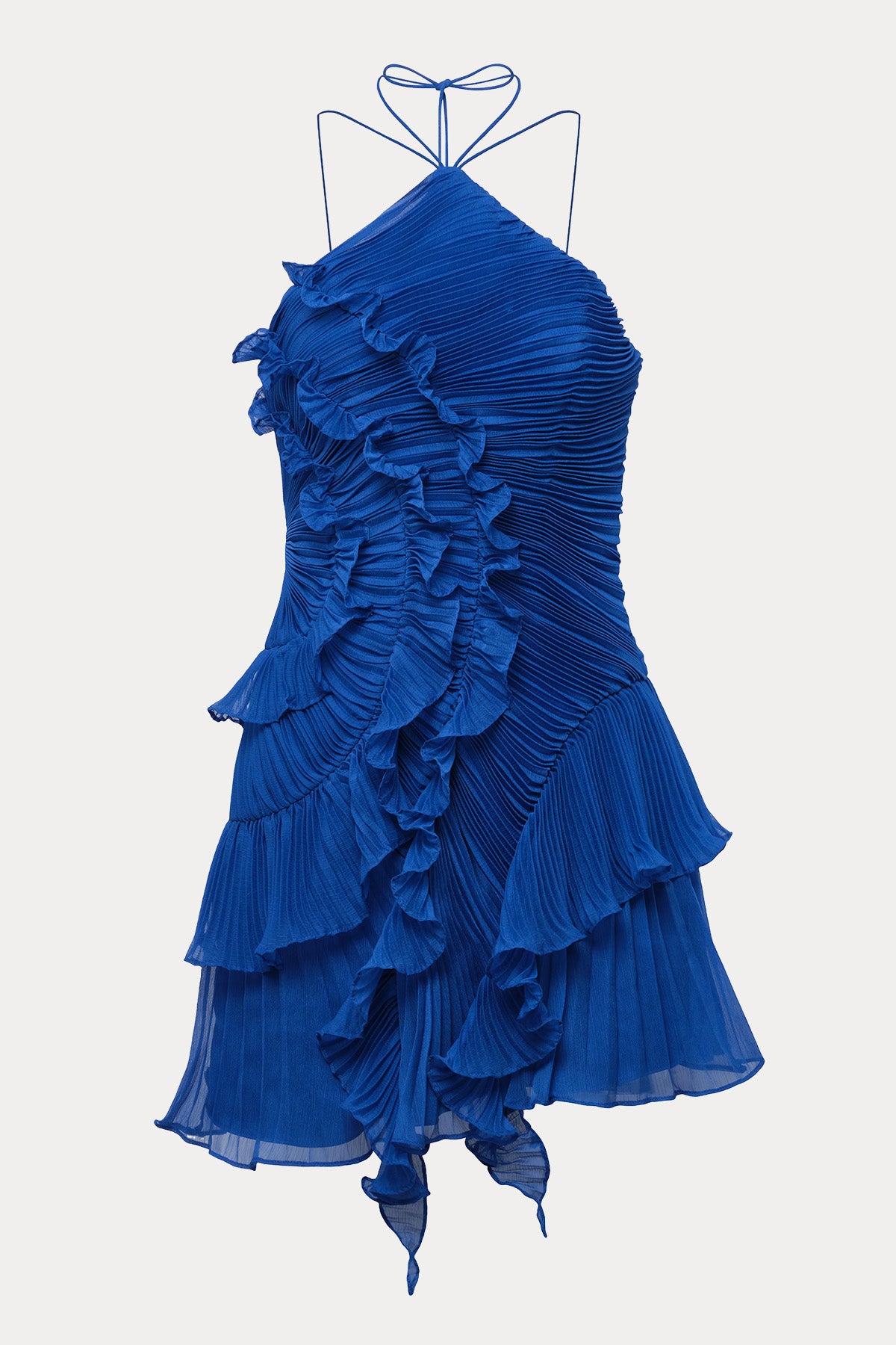 Amur Velora Asimetrik Mini Abiye Elbise