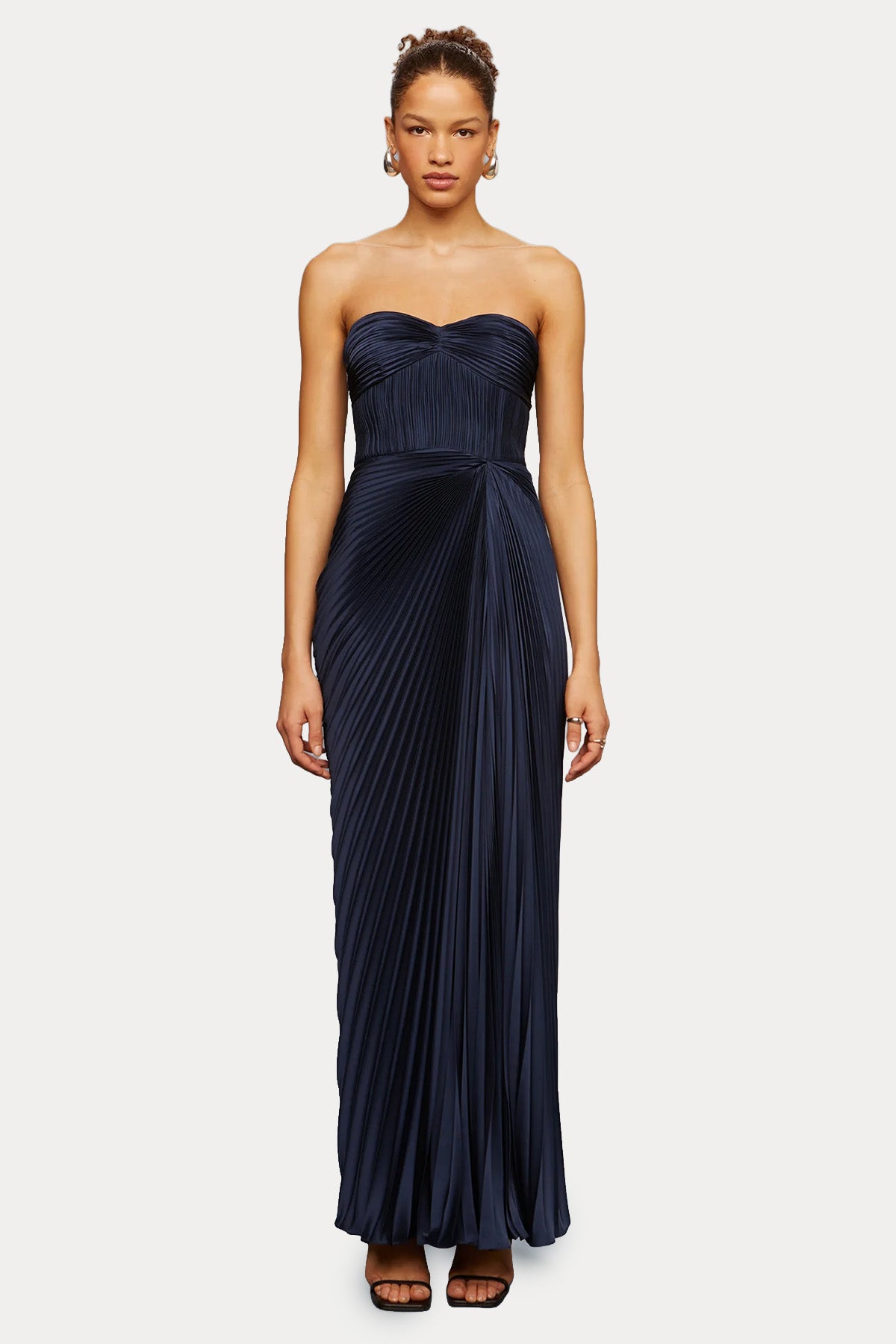 Amur Joyceann Straplez Yaka Maxi Abiye Elbise