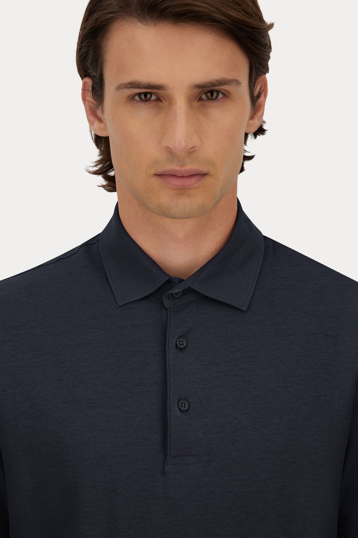 Herno Regular Fit Polo Yaka T-shirt-T-shirt-Libas