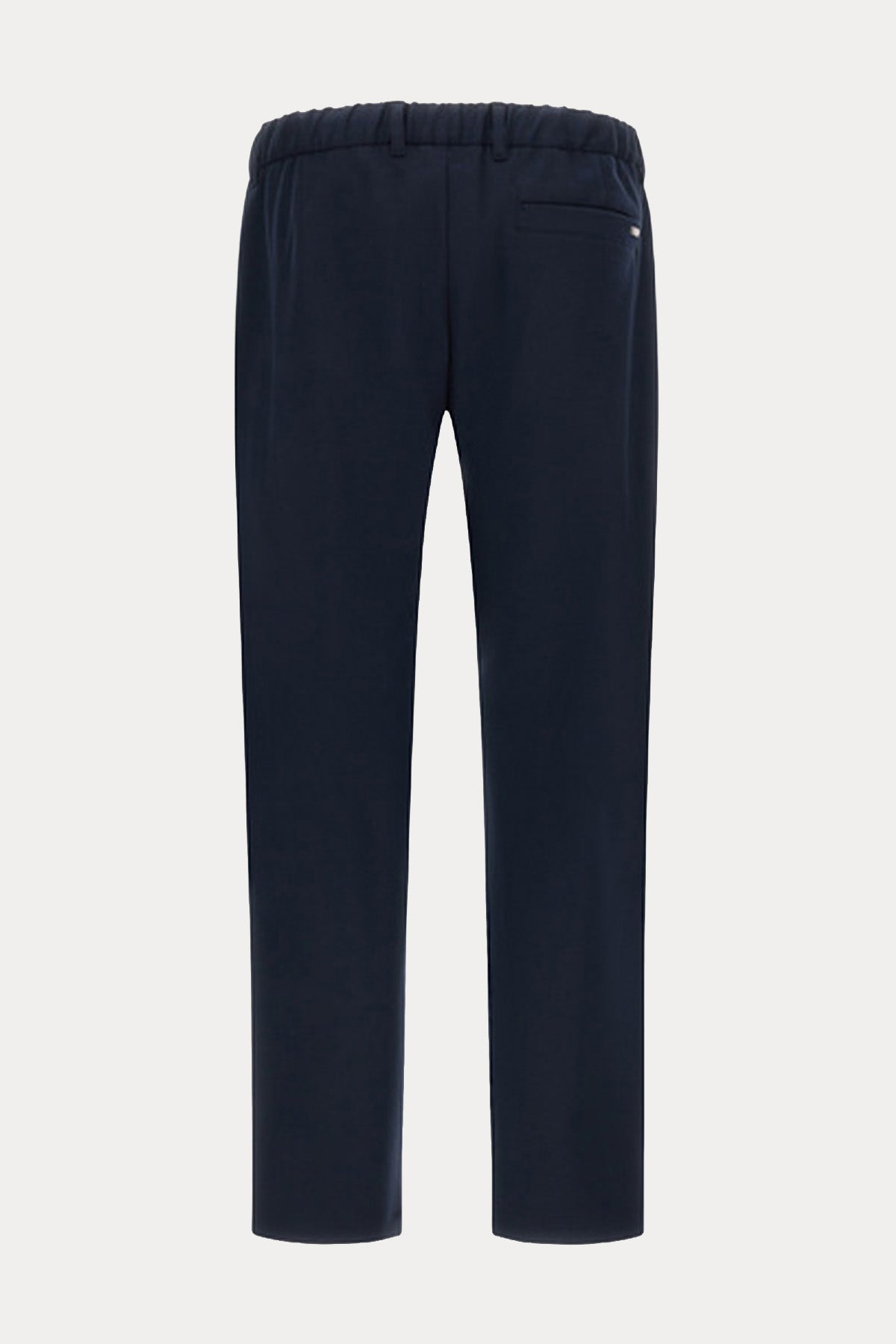 Herno Regular Fit Beli Lastikli Tek Pile Yandan Cepli Pantolon