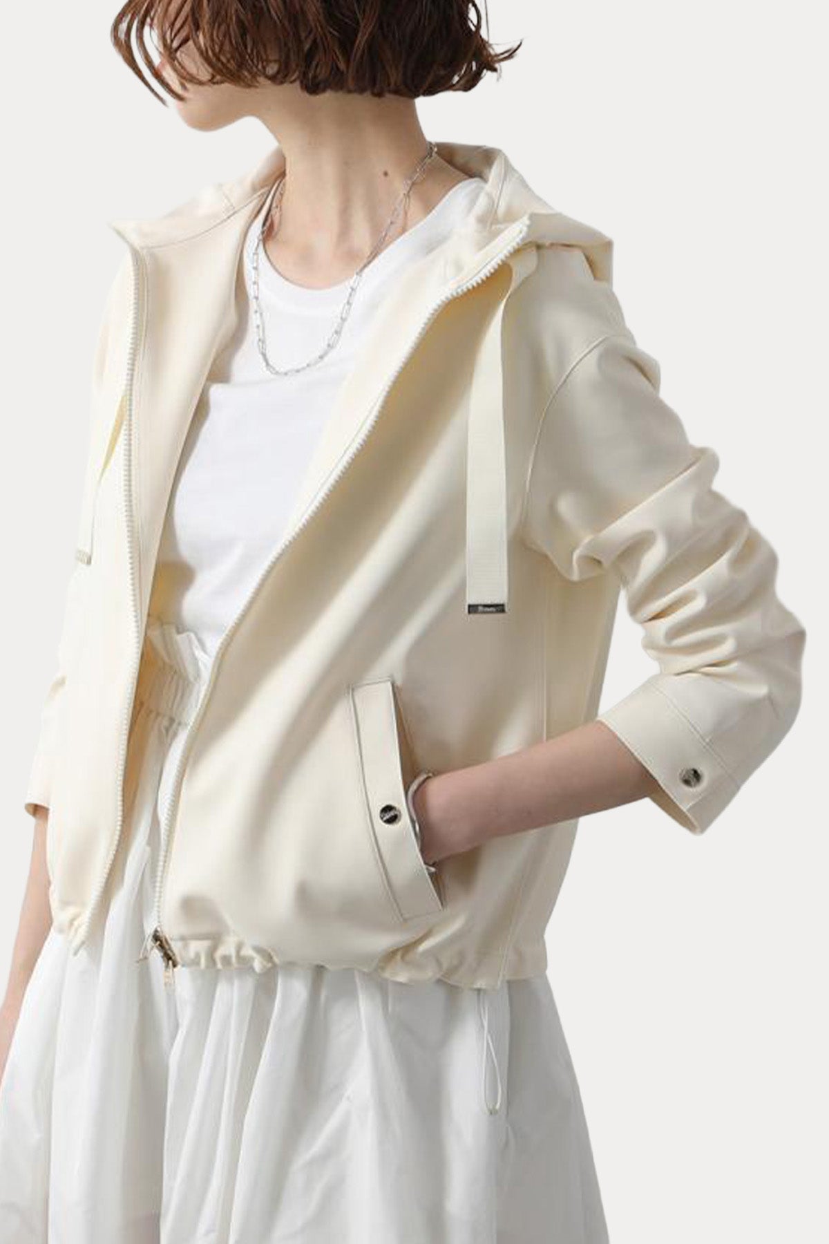 Herno Regular Fit Kapüşonlu Streç Ceket