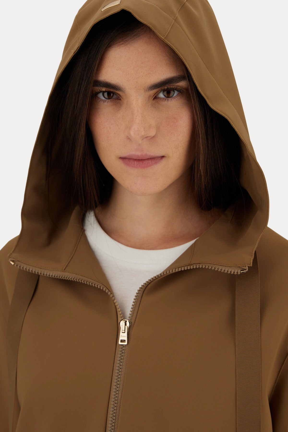Herno Regular Fit Kapüşonlu Streç Ceket-Ceket-Libas