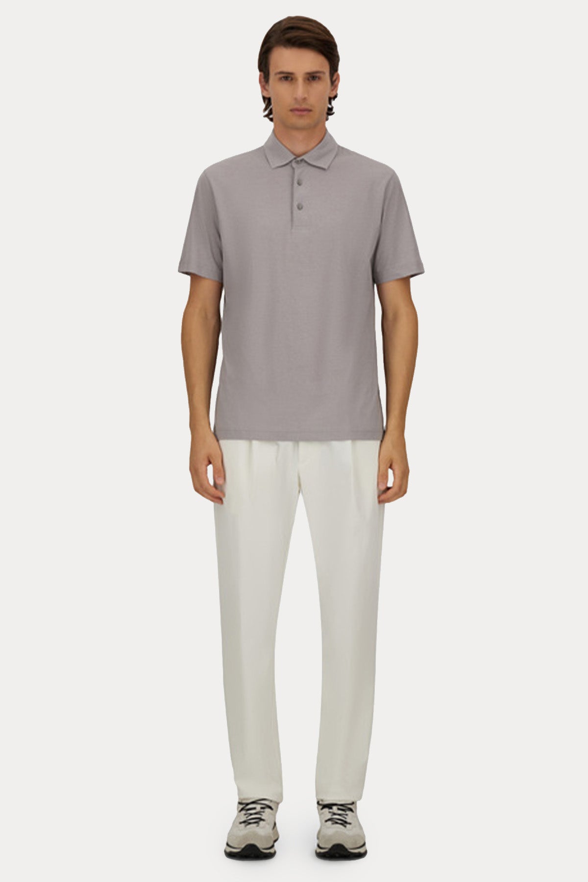 Herno Regular Fit Polo Yaka T-shirt-T-shirt-Libas