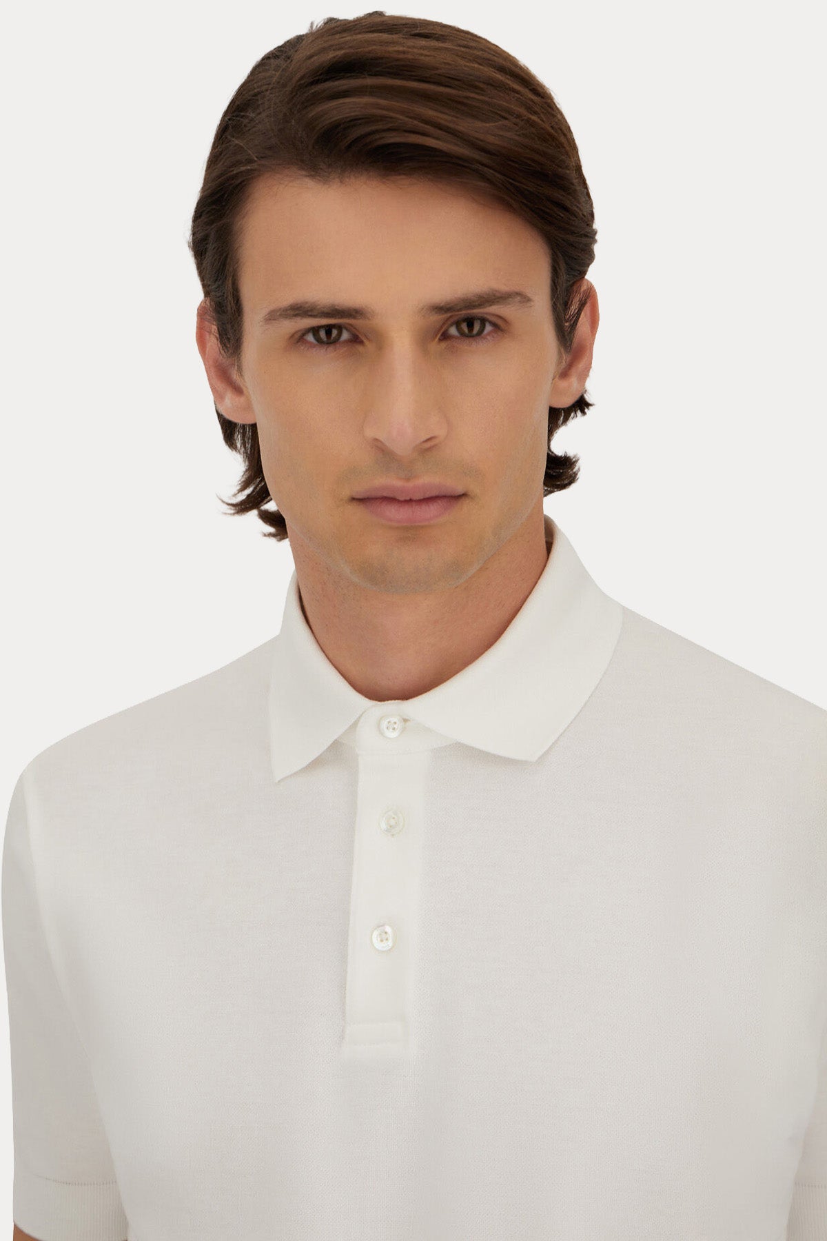 Herno Regular Fit Polo Yaka T-shirt-T-shirt-Libas