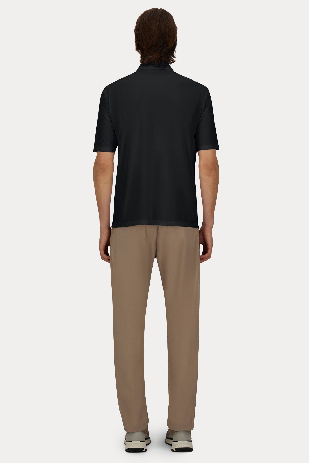 Herno Regular Fit Polo Yaka Streç T-shirt-T-shirt-Libas