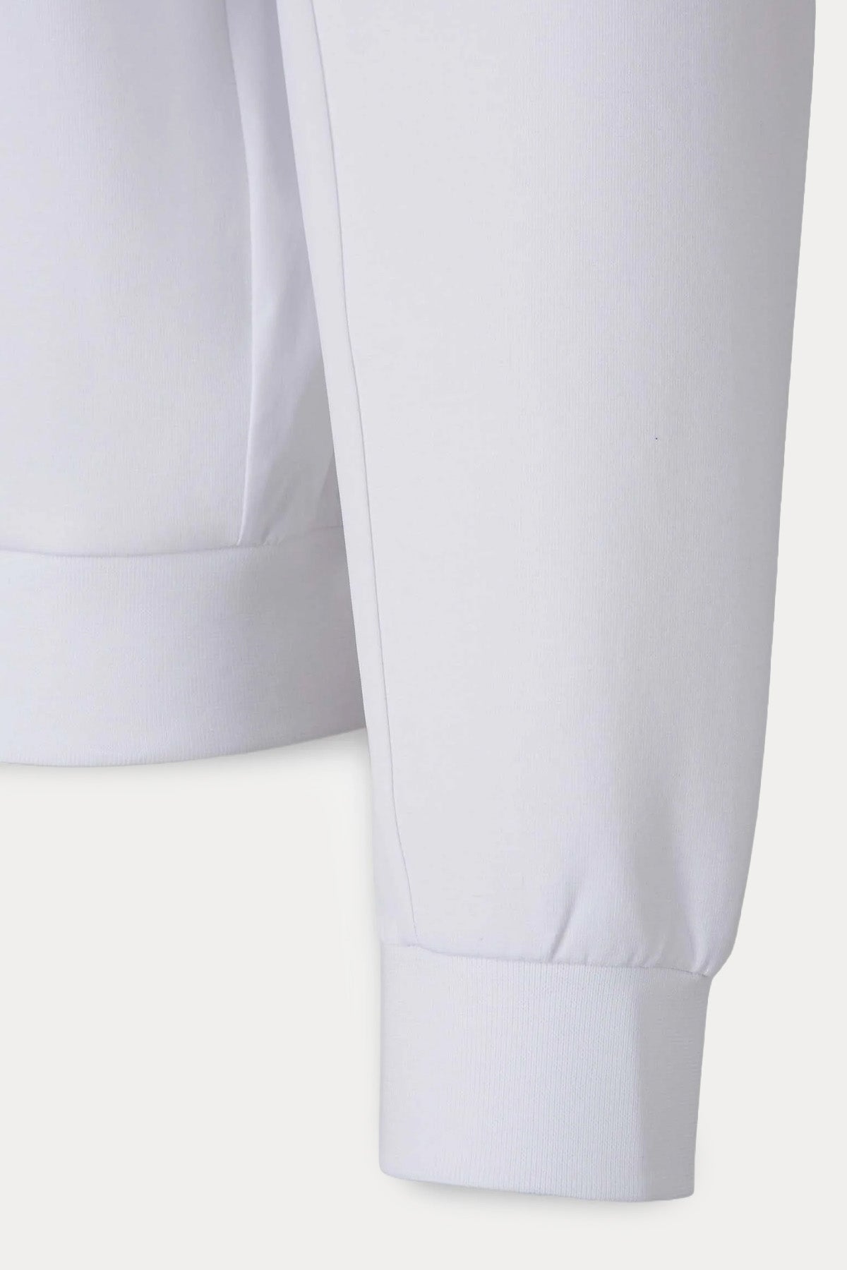 Herno Relaxed Fit Yuvarlak Yaka Cep Detaylı İnce Sweatshirt-Sweatshirt-Libas