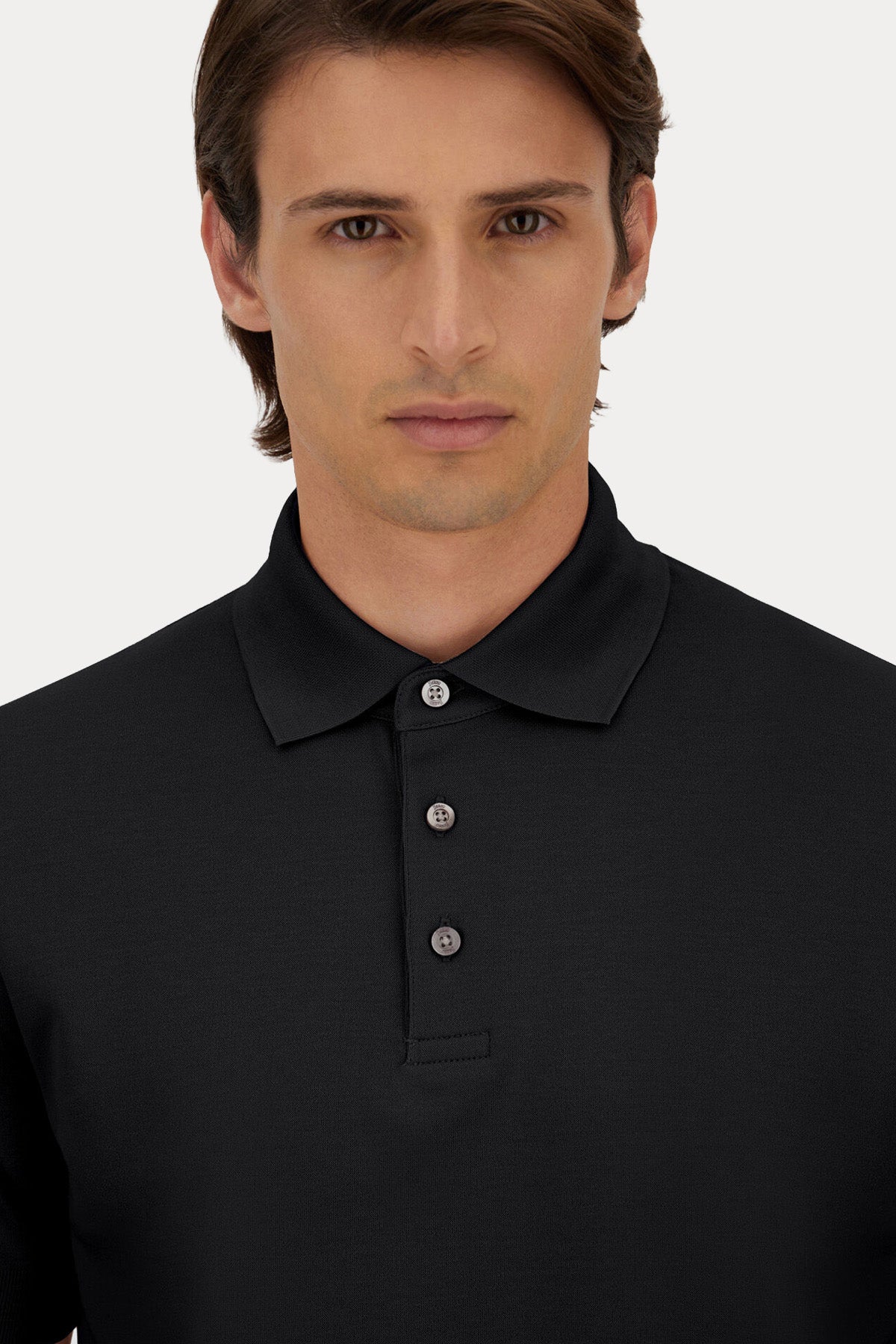 Herno Regular Fit Polo Yaka T-shirt-T-shirt-Libas