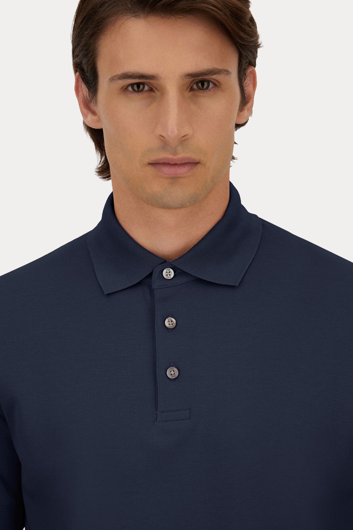 Herno Regular Fit Polo Yaka T-shirt-T-shirt-Libas