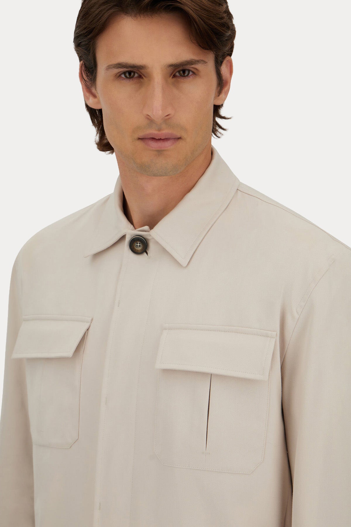 Herno Relaxed Fit Cep Detaylı Ceket-Ceket-Libas