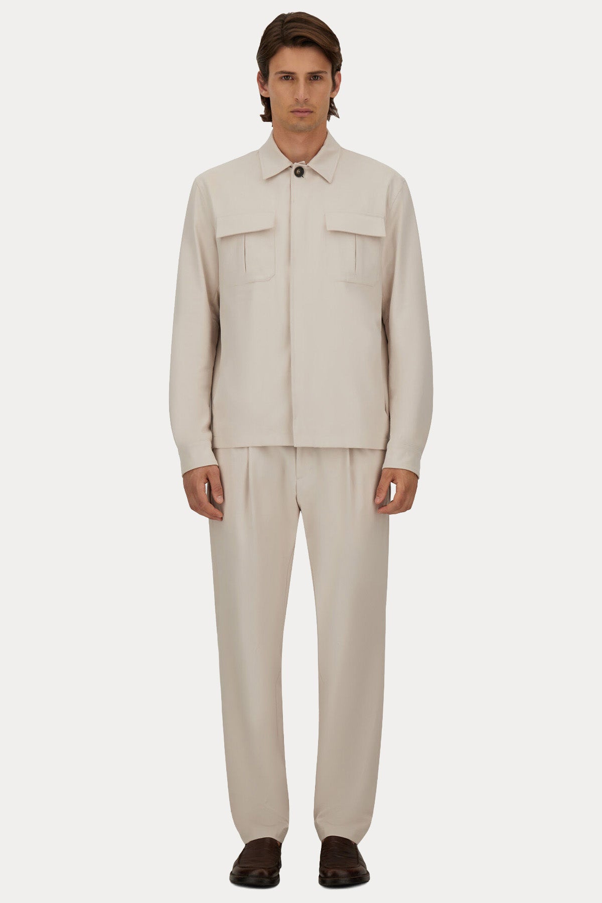 Herno Relaxed Fit Cep Detaylı Ceket-Ceket-Libas