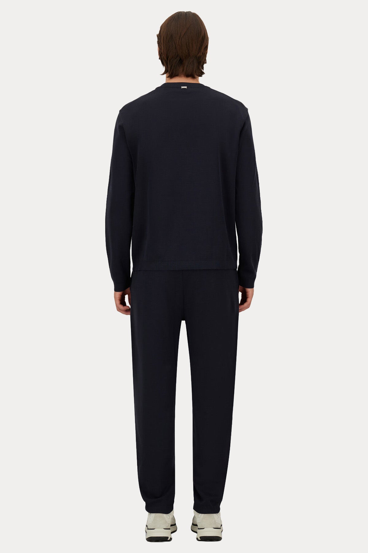 Herno Regular Fit Beli Lastikli Jogger Pantolon-Pantolon-Libas