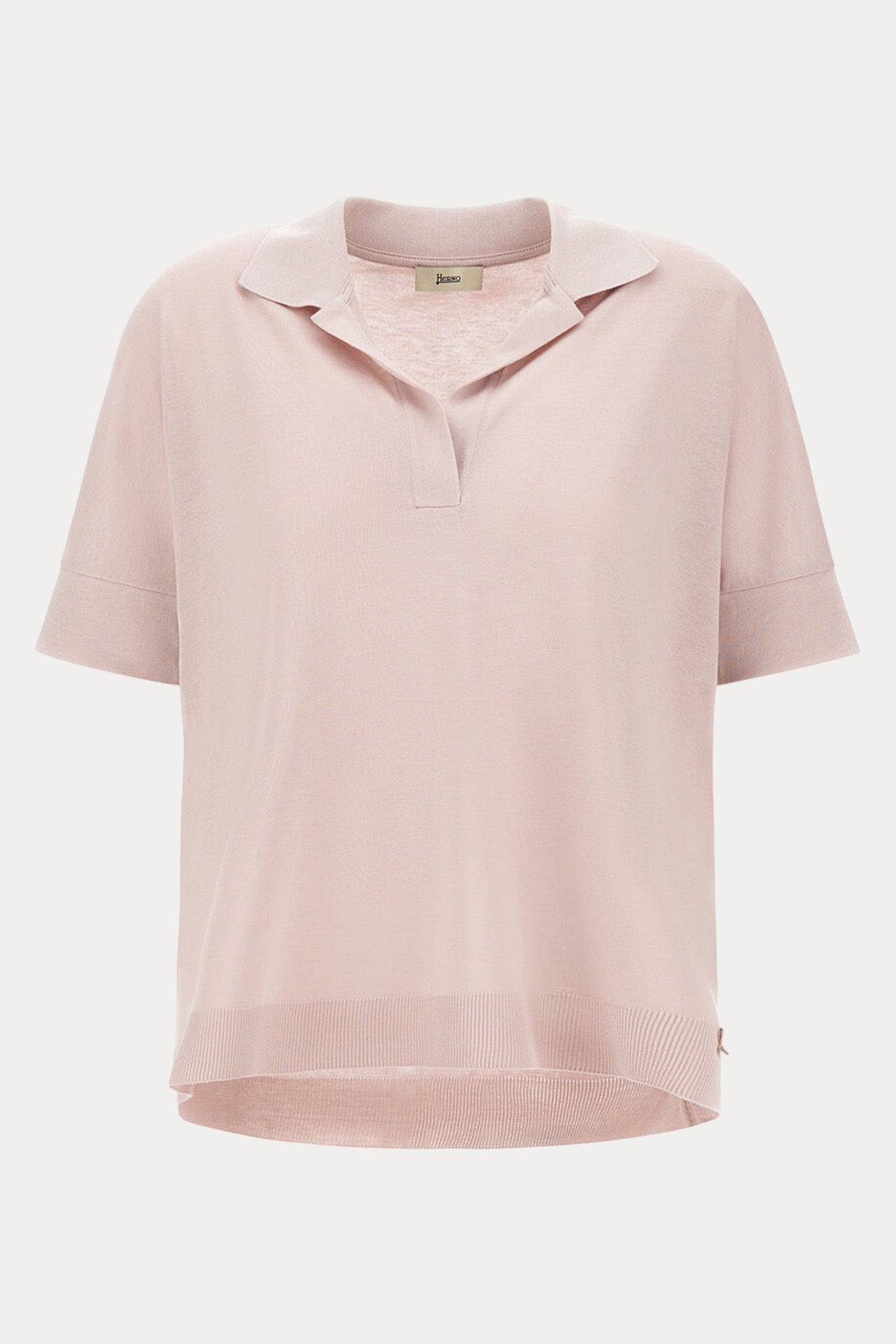 Herno Regular Fit Polo Yaka T-shirt-T-shirt-Libas