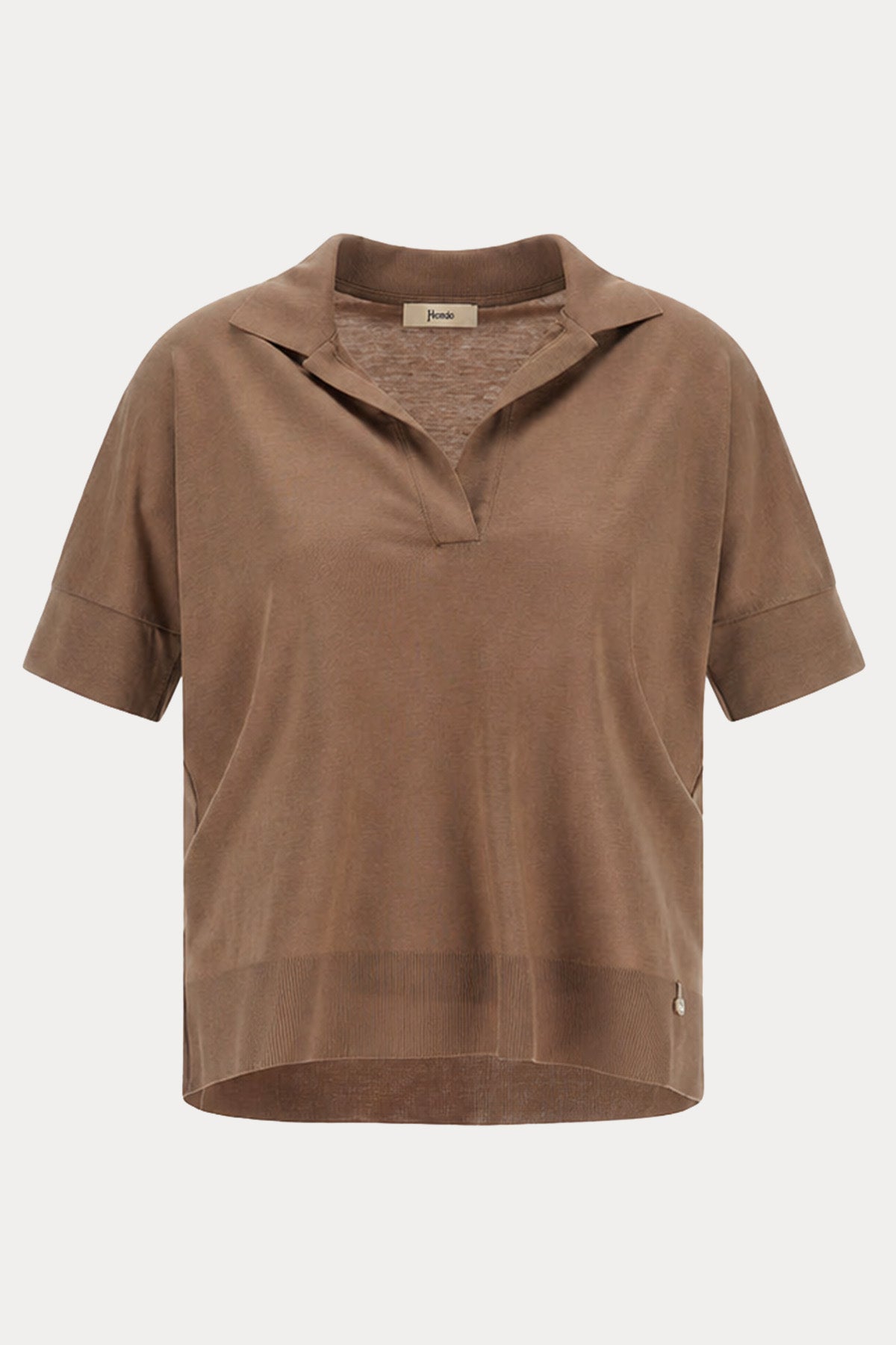 Herno Regular Fit Polo Yaka T-shirt-T-shirt-Libas