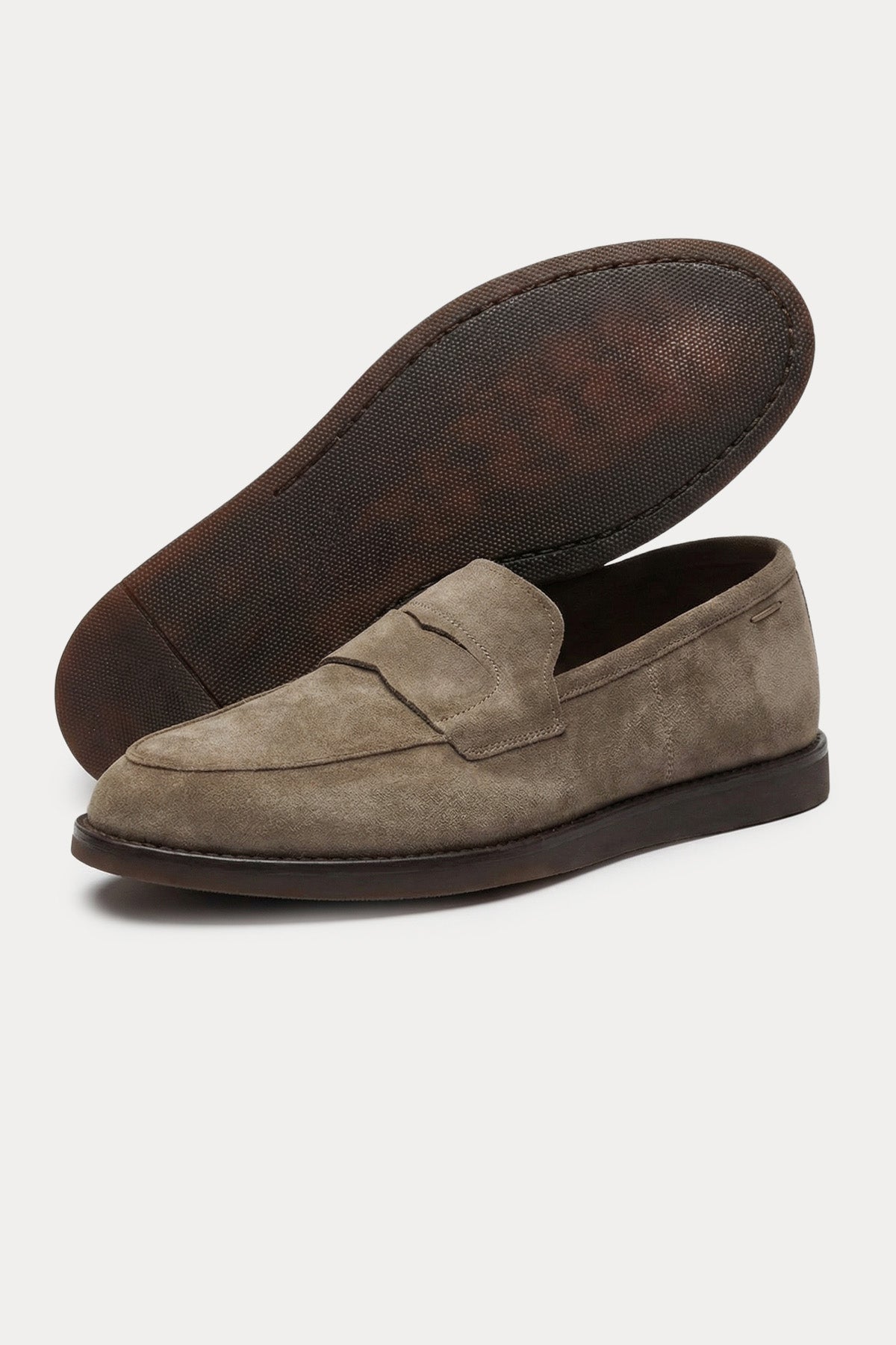 Alexander Hotto Kemerli Süet Loafer Ayakkabı