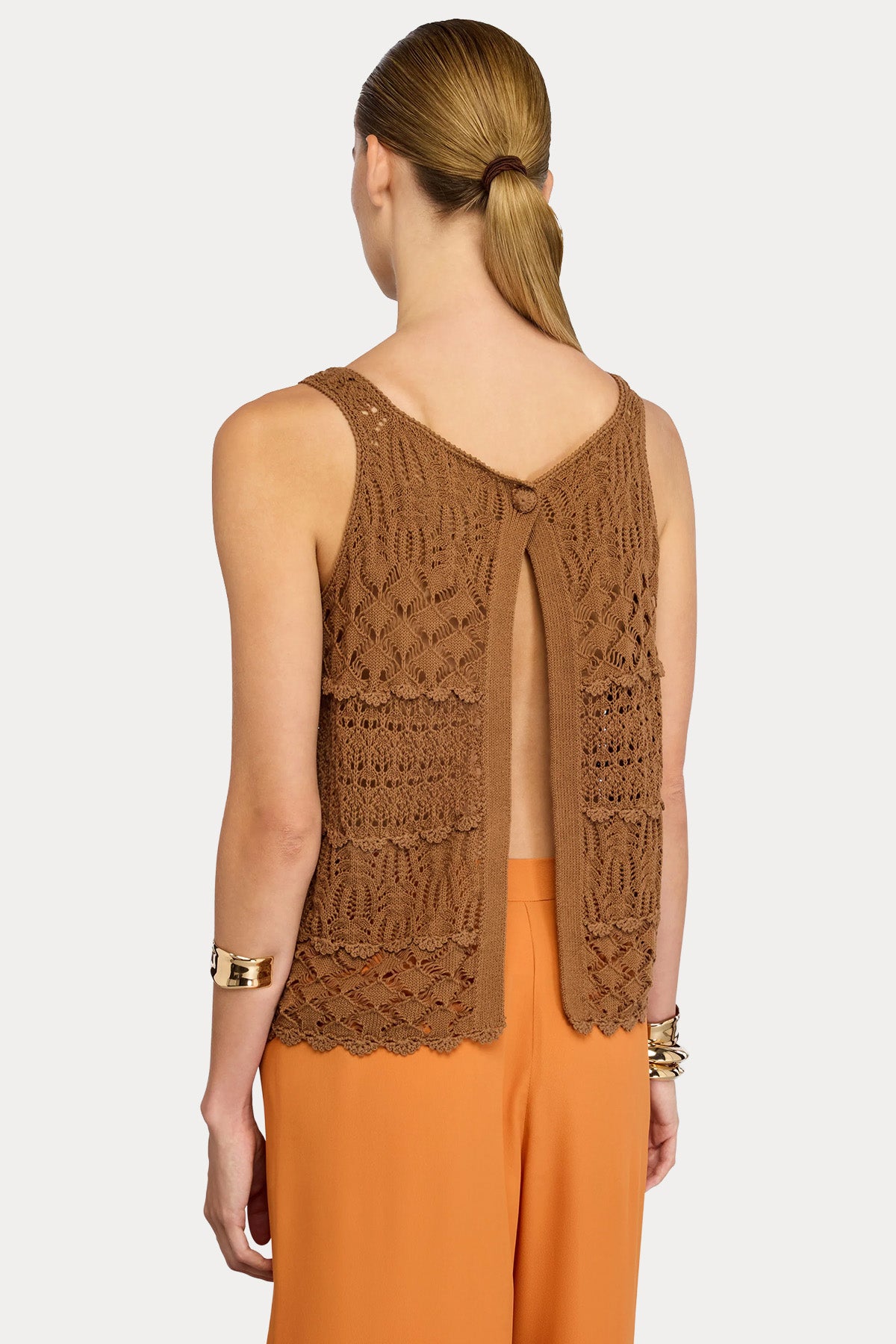 Semicouture Regular Fit Örgü Triko Bluz-Bluz-Libas