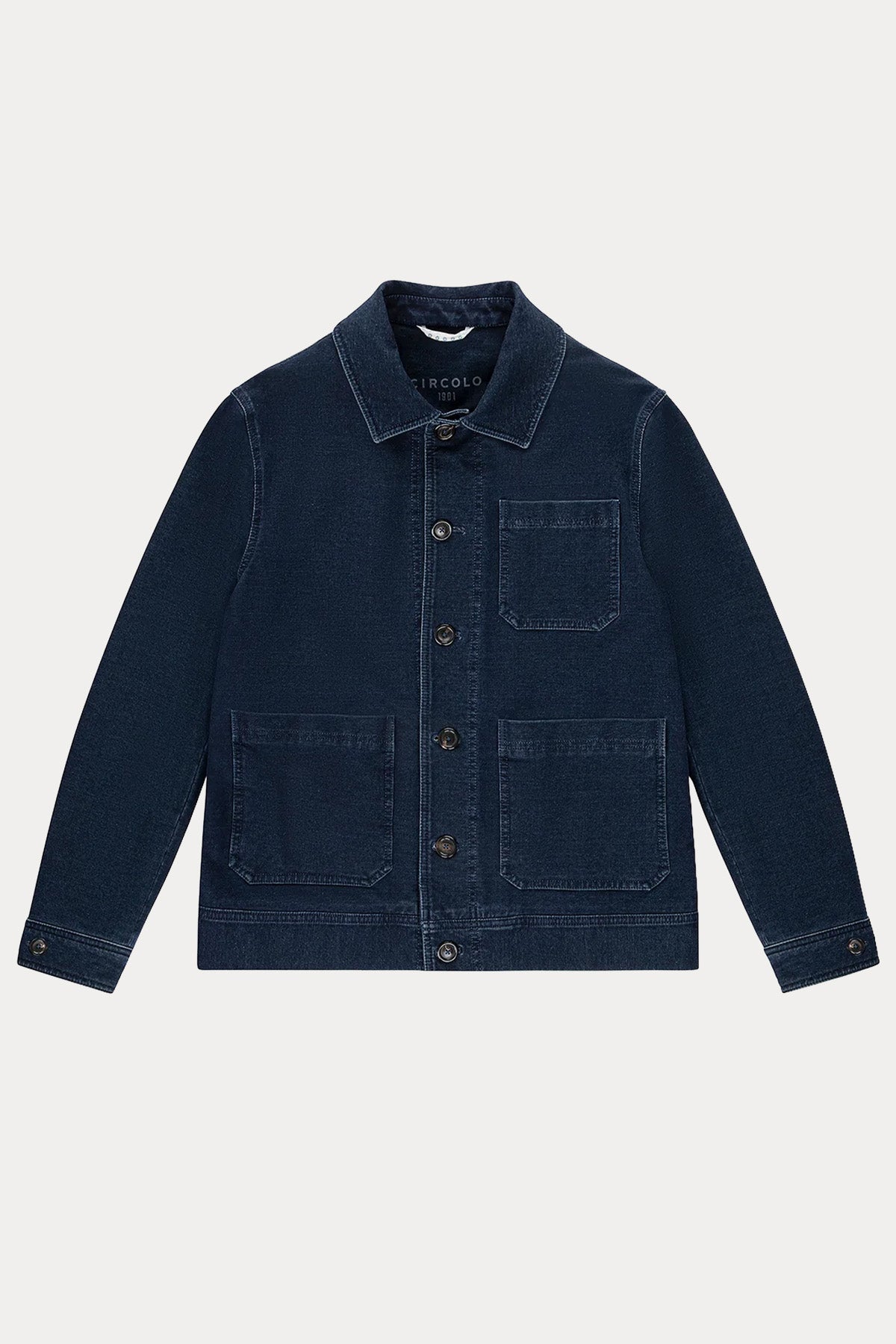 Circolo 1901 Regular Fit Spor Cepli Streç Ceket