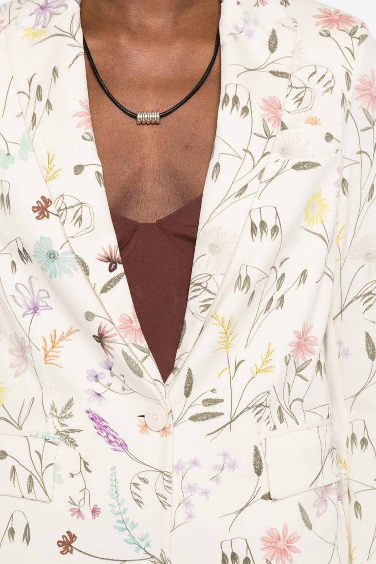 Circolo 1901 Çiçek Desenli Blazer Ceket