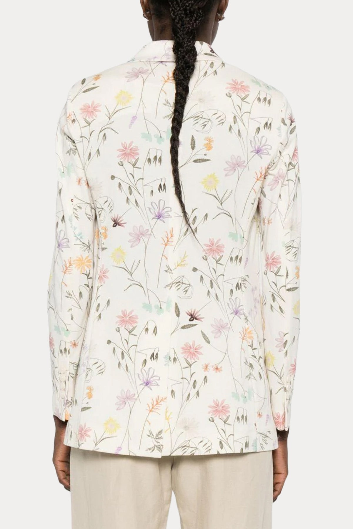 Circolo 1901 Çiçek Desenli Blazer Ceket