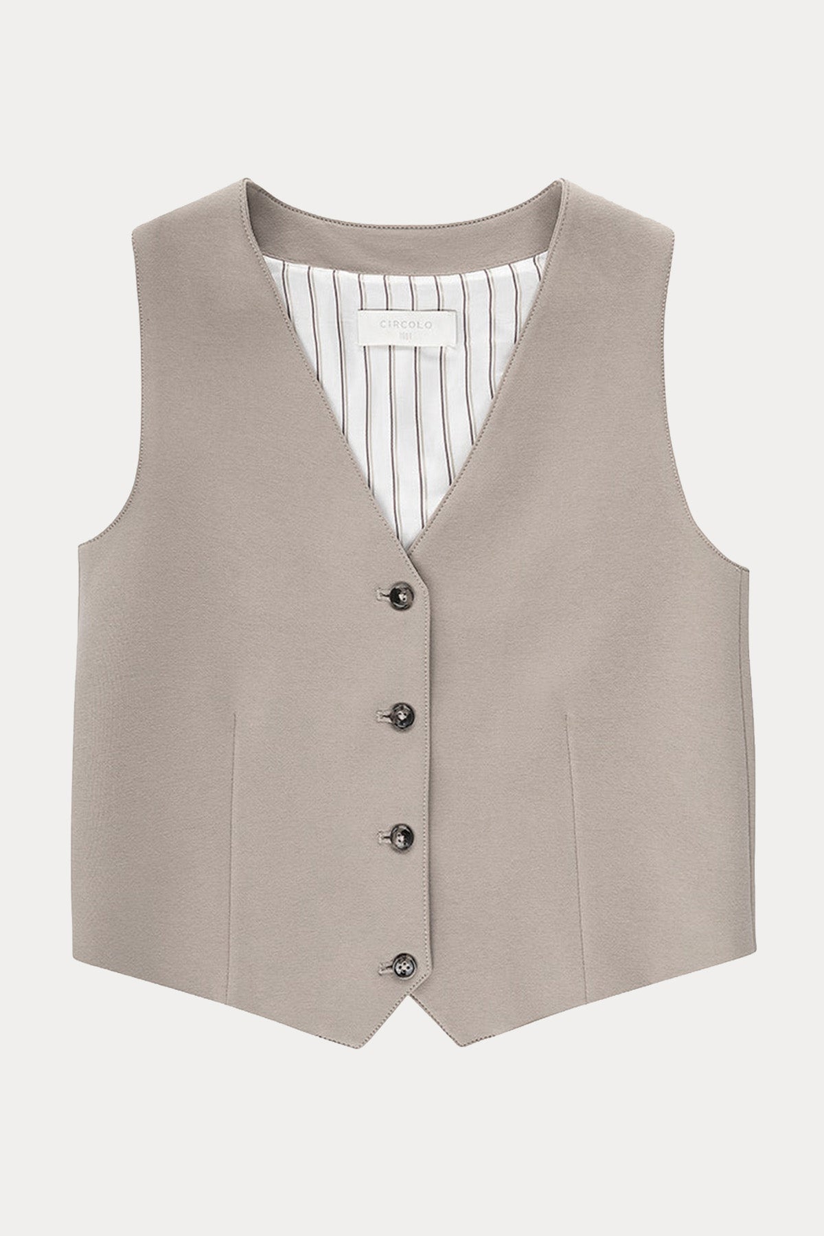 Circolo 1901 Carrot Fit Streç Yelek Pantolon Set