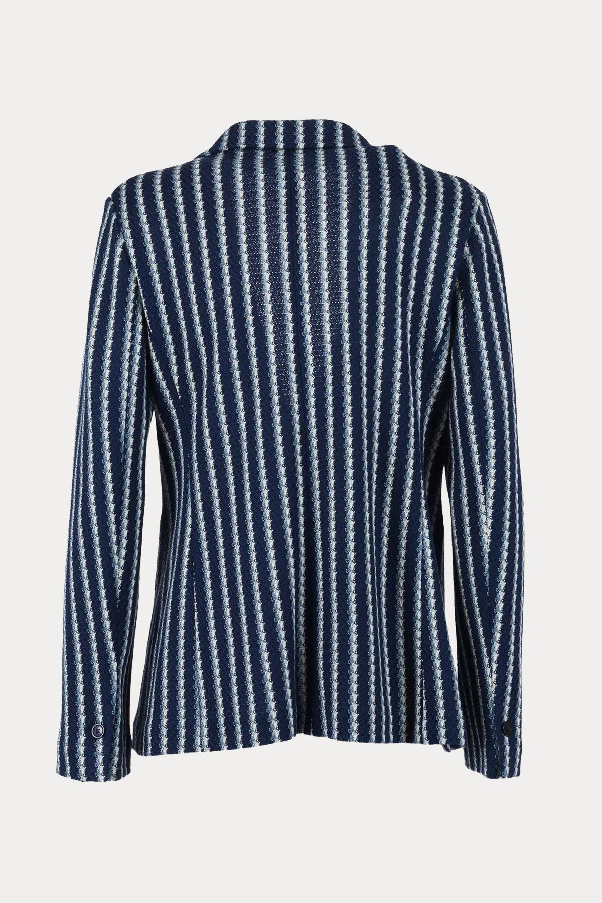 Circolo 1901 Çizgili Örgü Blazer Ceket