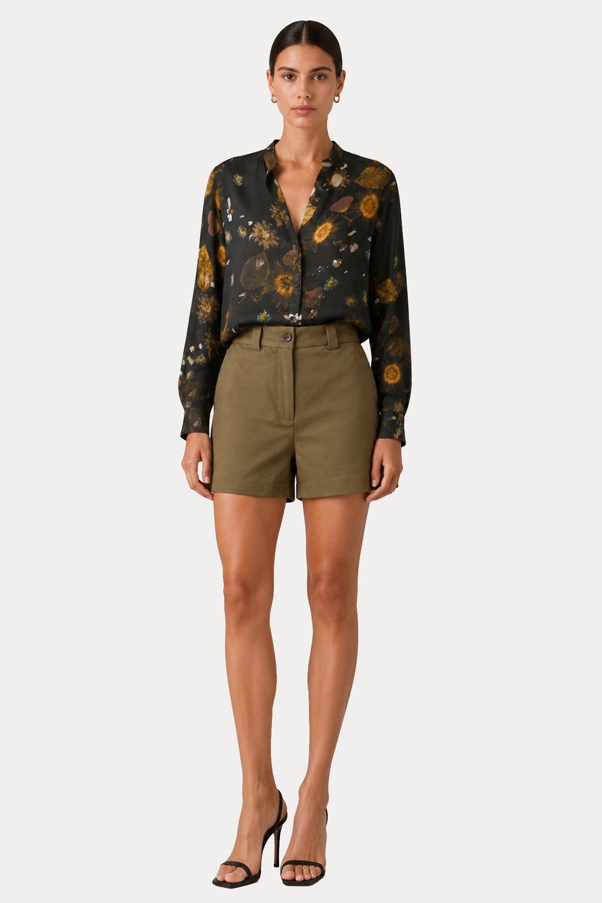 Circolo 1901 Relaxed Fit Yandan Cepli Streç Şort