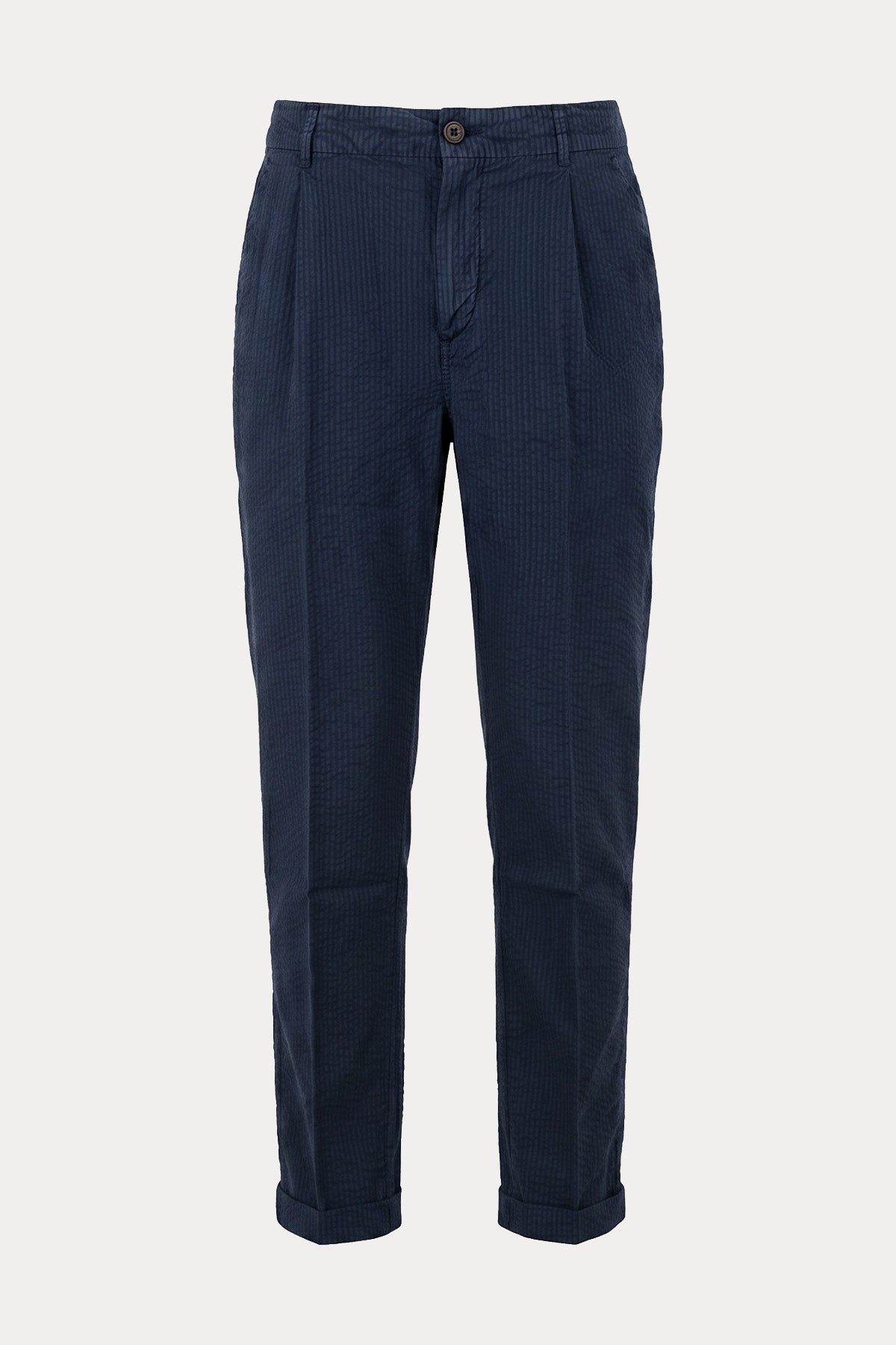 40 Weft Joec Easy Fit Tek Pile Dokulu Kumaş Yandan Cepli Pantolon-Pantolon-Libas