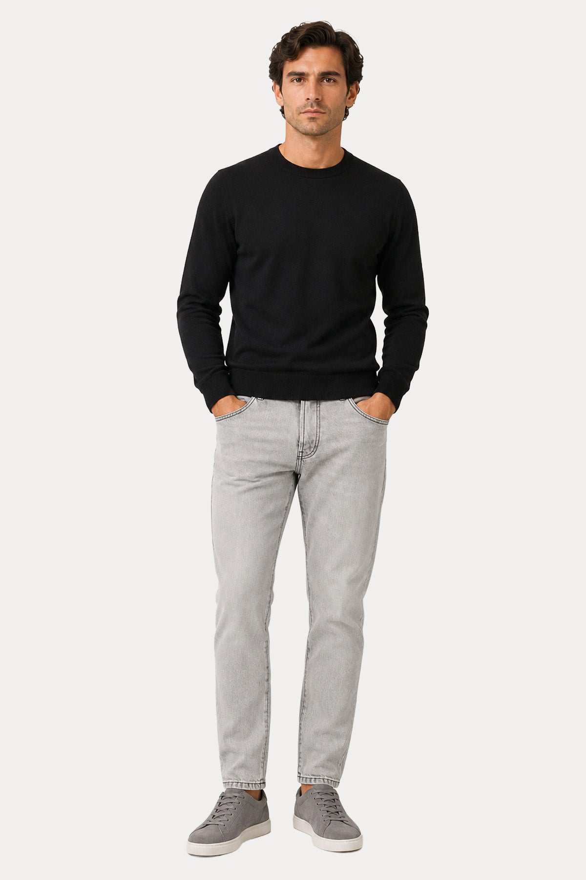 Michael Coal Carrot Fit Yıkamalı Jeans
