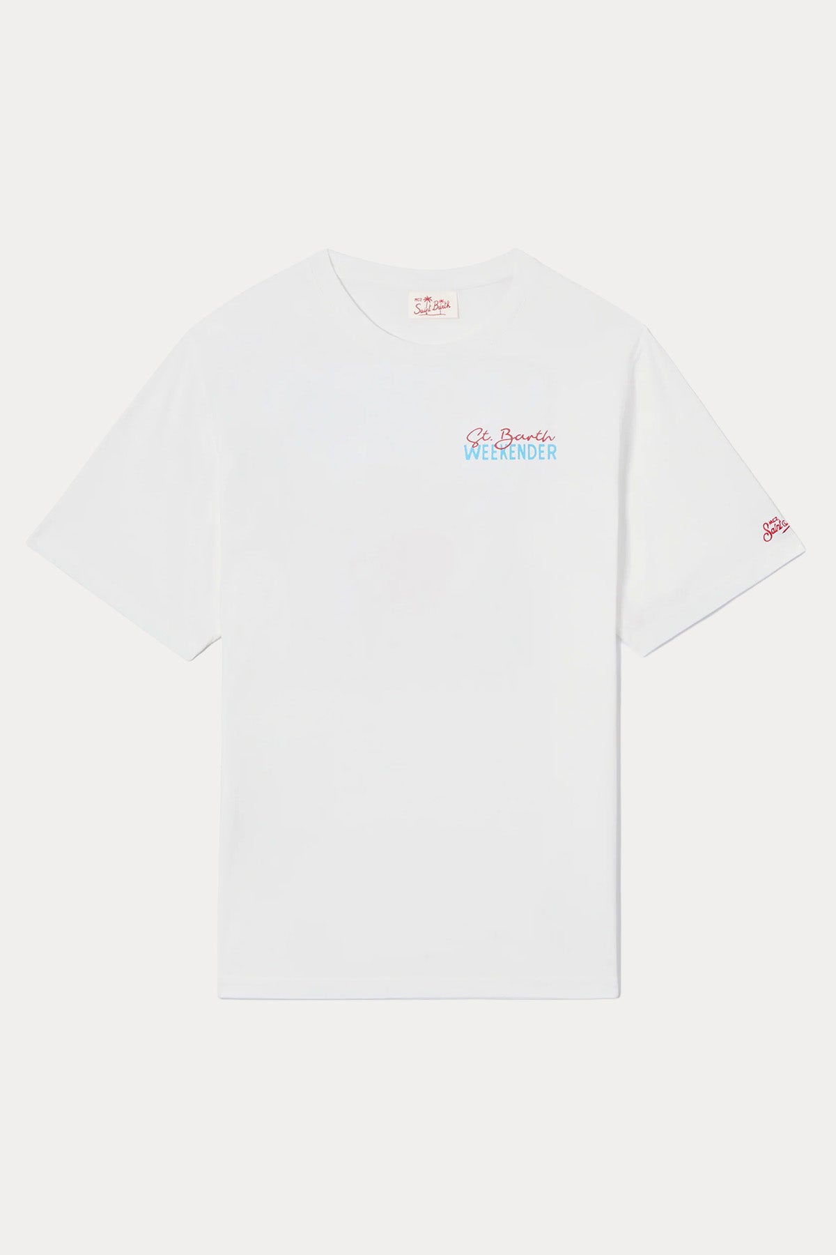 Saint Barth Relaxed Fit Yuvarlak Yaka Baskılı T-shirt-T-shirt-Libas
