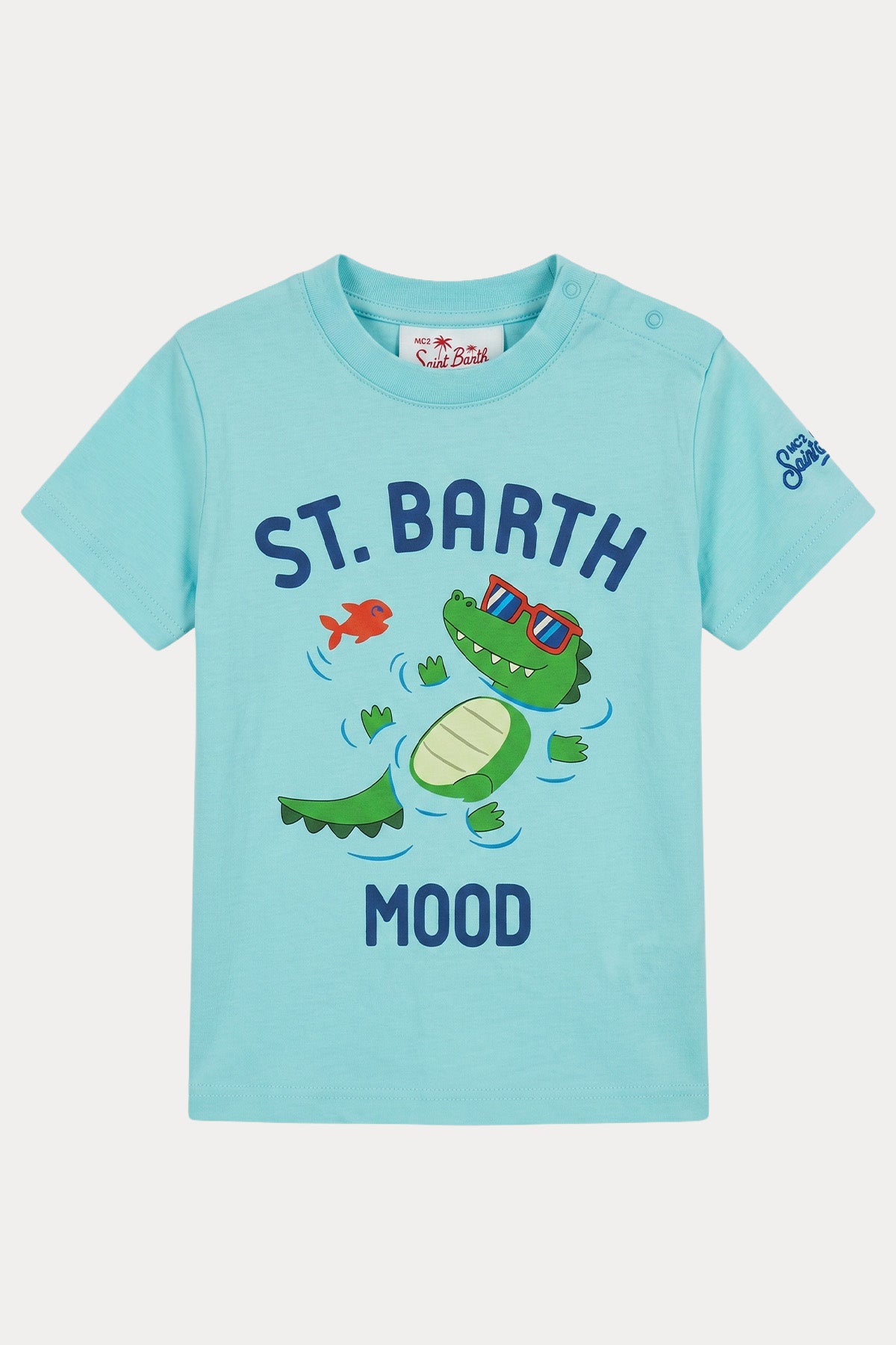 Saint Barth 2-8 Yaş Erkek Çocuk Dinozor Temalı T-shirt
