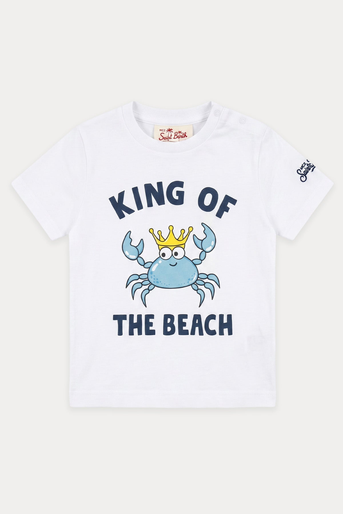 Saint Barth 2-8 Yaş Erkek Çocuk Yengeç Temalı T-shirt