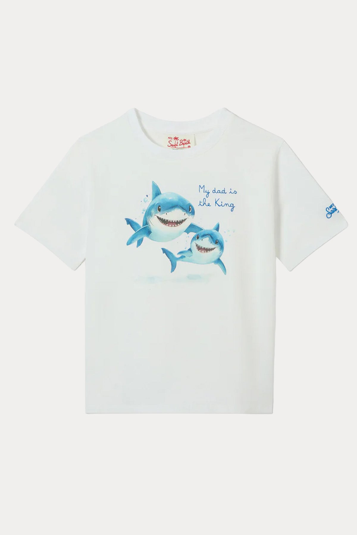 Saint Barth 4-6 Yaş Erkek Çocuk Köpek Balığı Temalı T-shirt