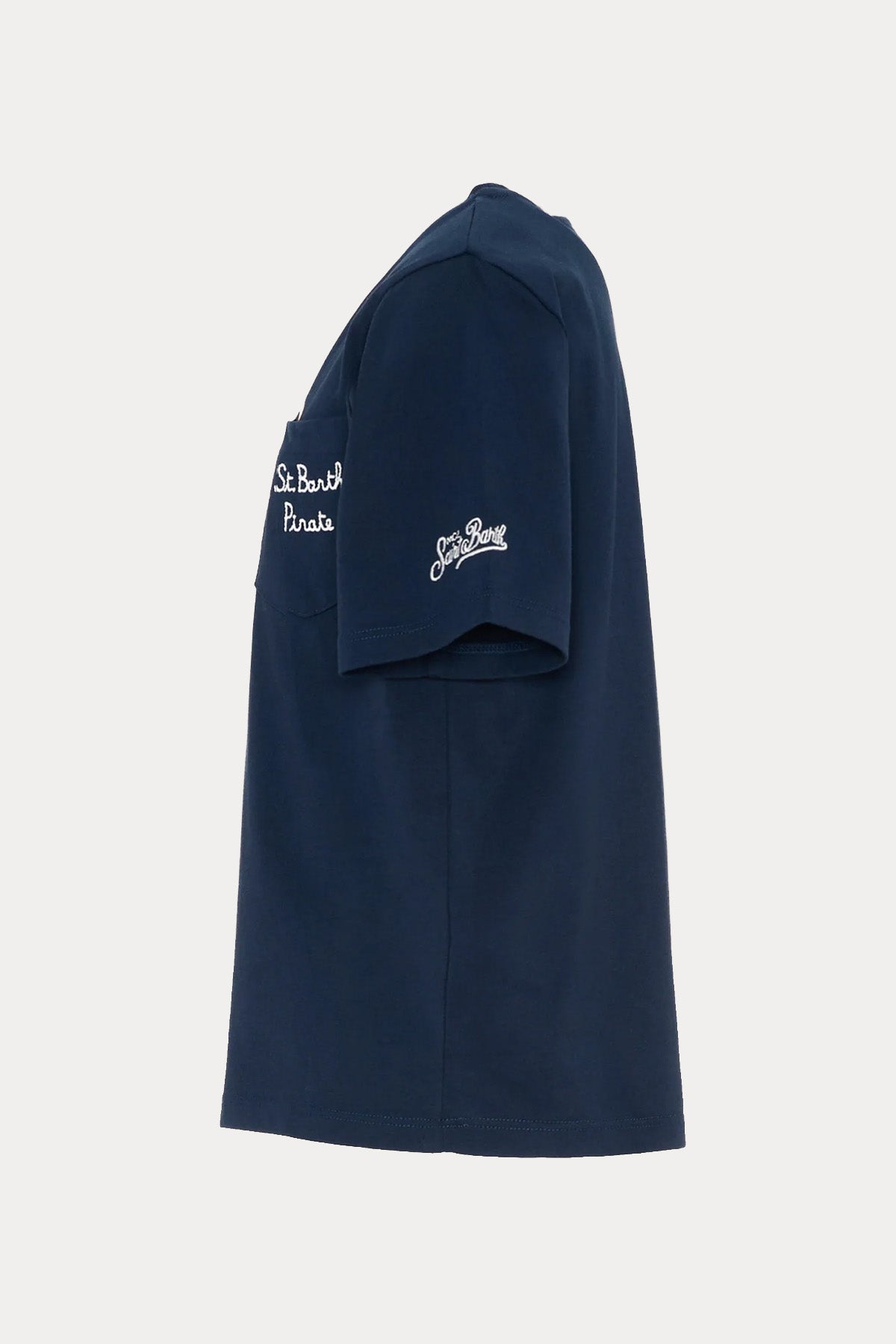 Saint Barth 6 Yaş Erkek Çocuk Deniz Yıldızı Temalı Logo Cepli T-shirt