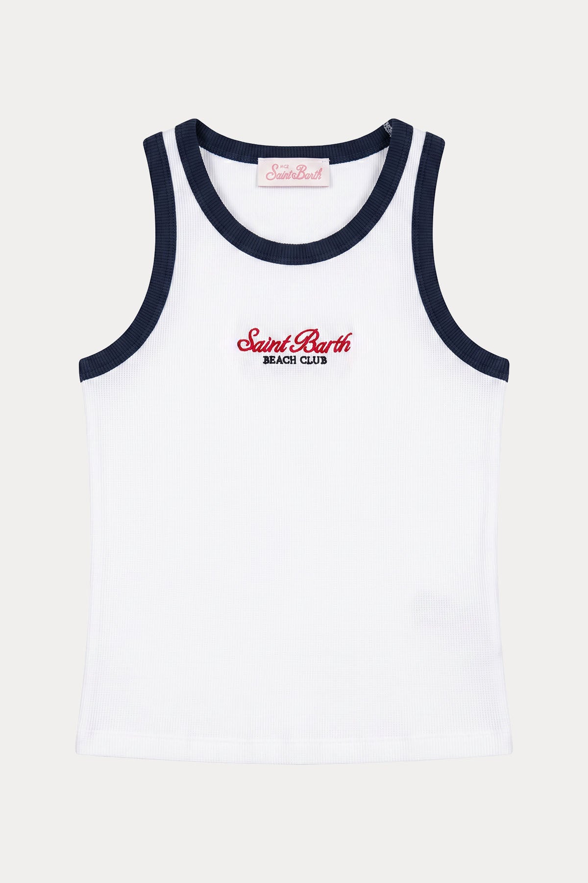 Saint Barth 8-10 Yaş Kız Çocuk Slim Fit Logolu Streç T-shirt