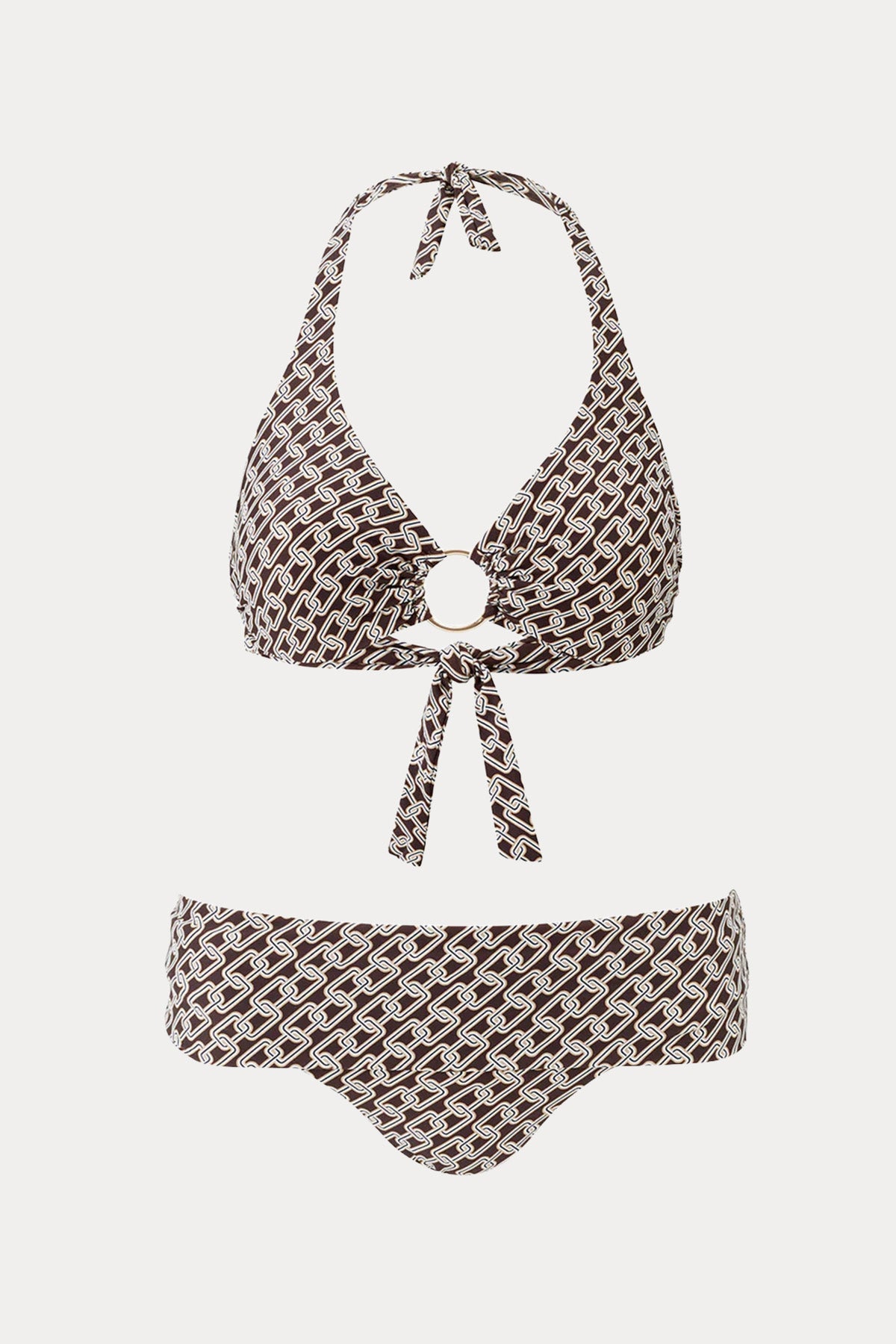 Melissa Odabash Brussel Chain Boyundan Bağlamalı Streç Bikini