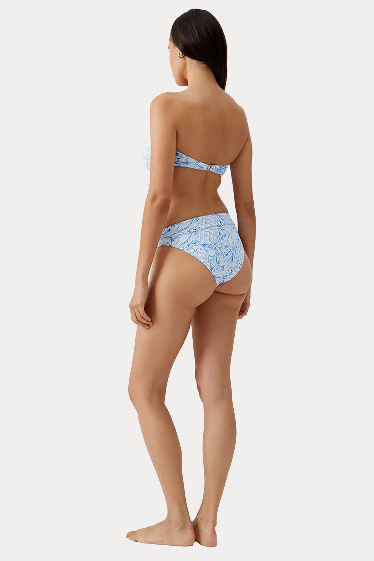Melissa Odabash Positano Pineapples Straplez Streç Bikini