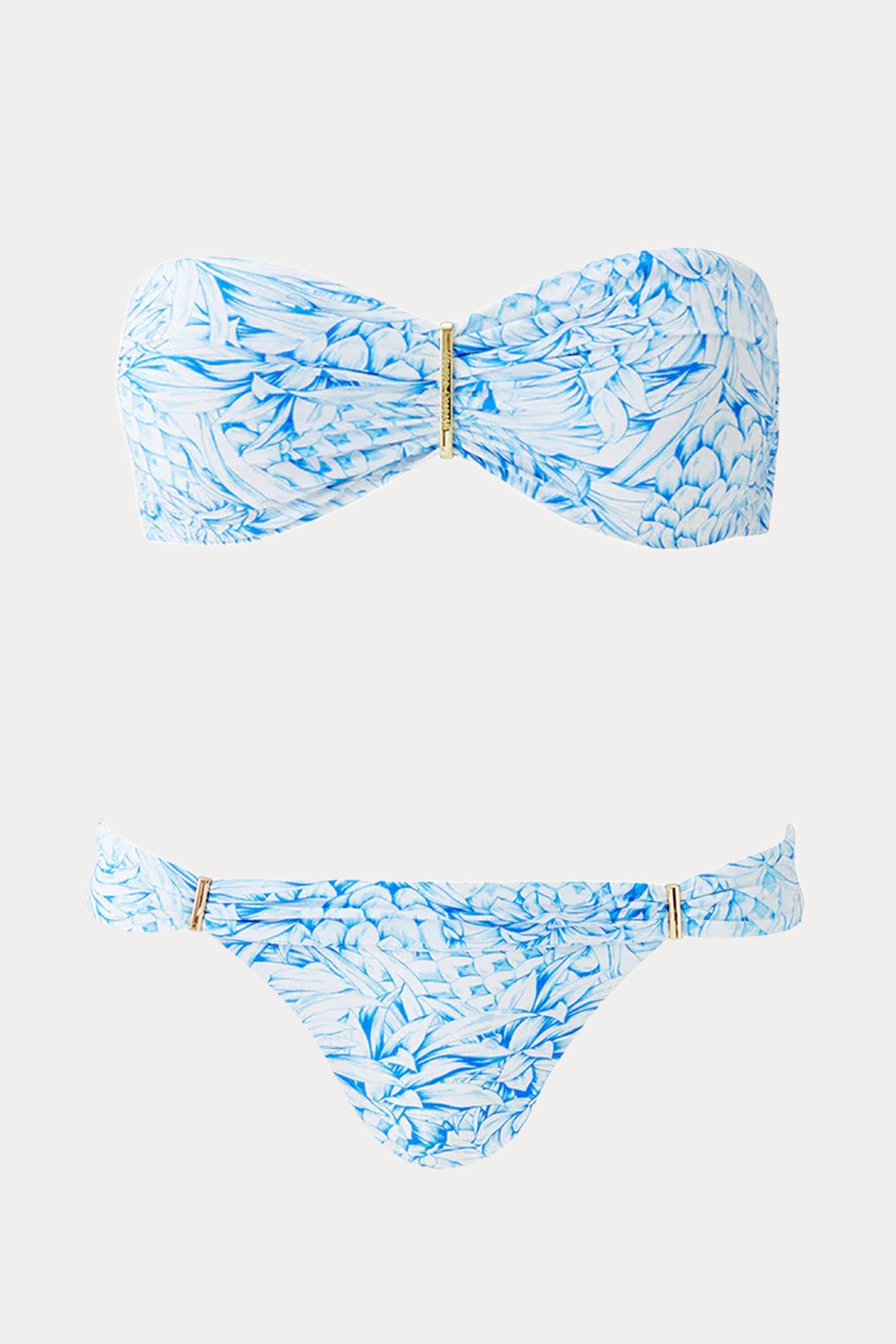 Melissa Odabash Positano Pineapples Straplez Streç Bikini