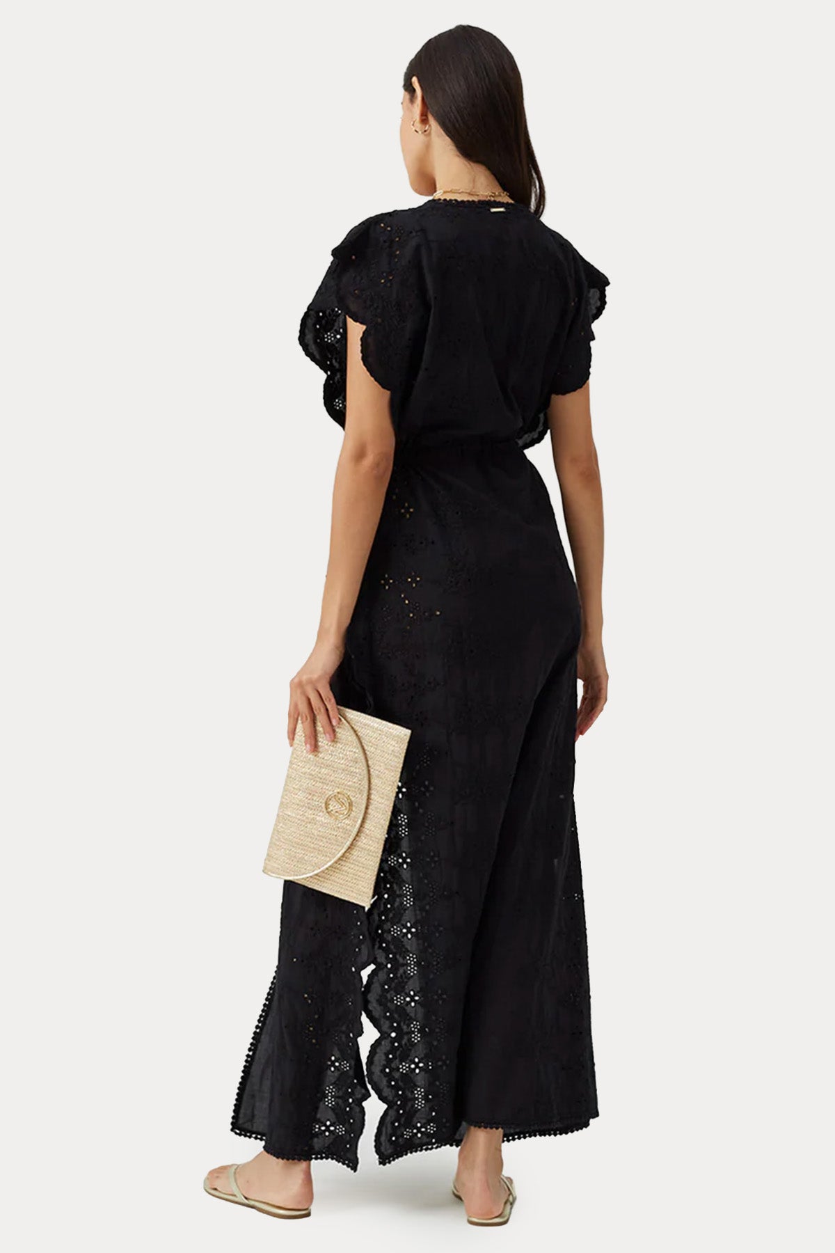 Melissa Odabash Talitha Nakış Desenli Kaftan